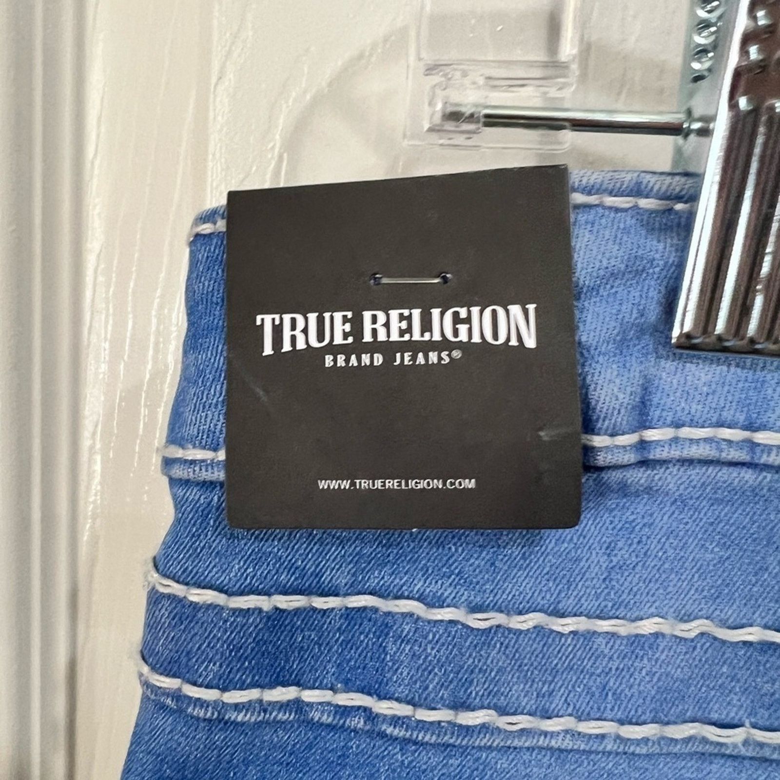 True Religion True Religion Jennie Mid Rise Curvy Skinny Jean Sz 30 NWT Size 30" / US 8 / IT 44 - 8 Thumbnail