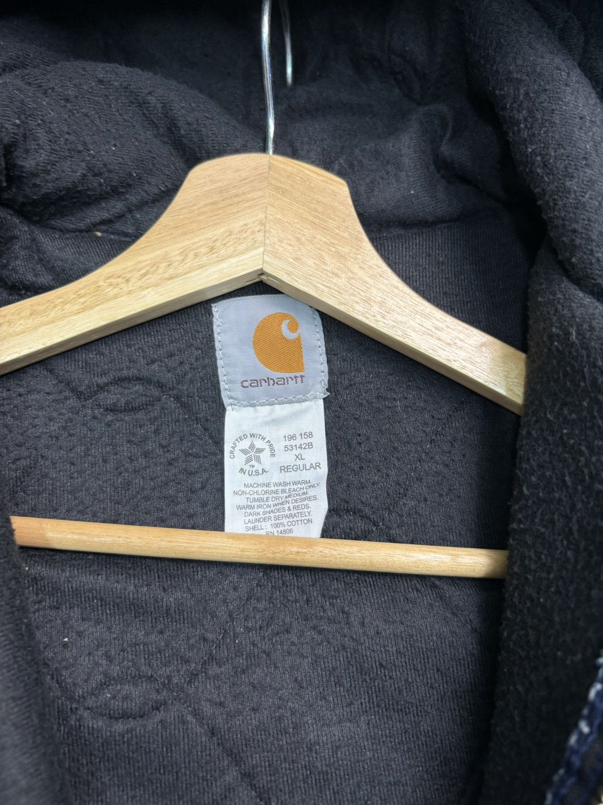 Carhartt × Vintage Carhartt Denim Active Jacket USA Size US XL / EU 56 / 4 - 4 Thumbnail