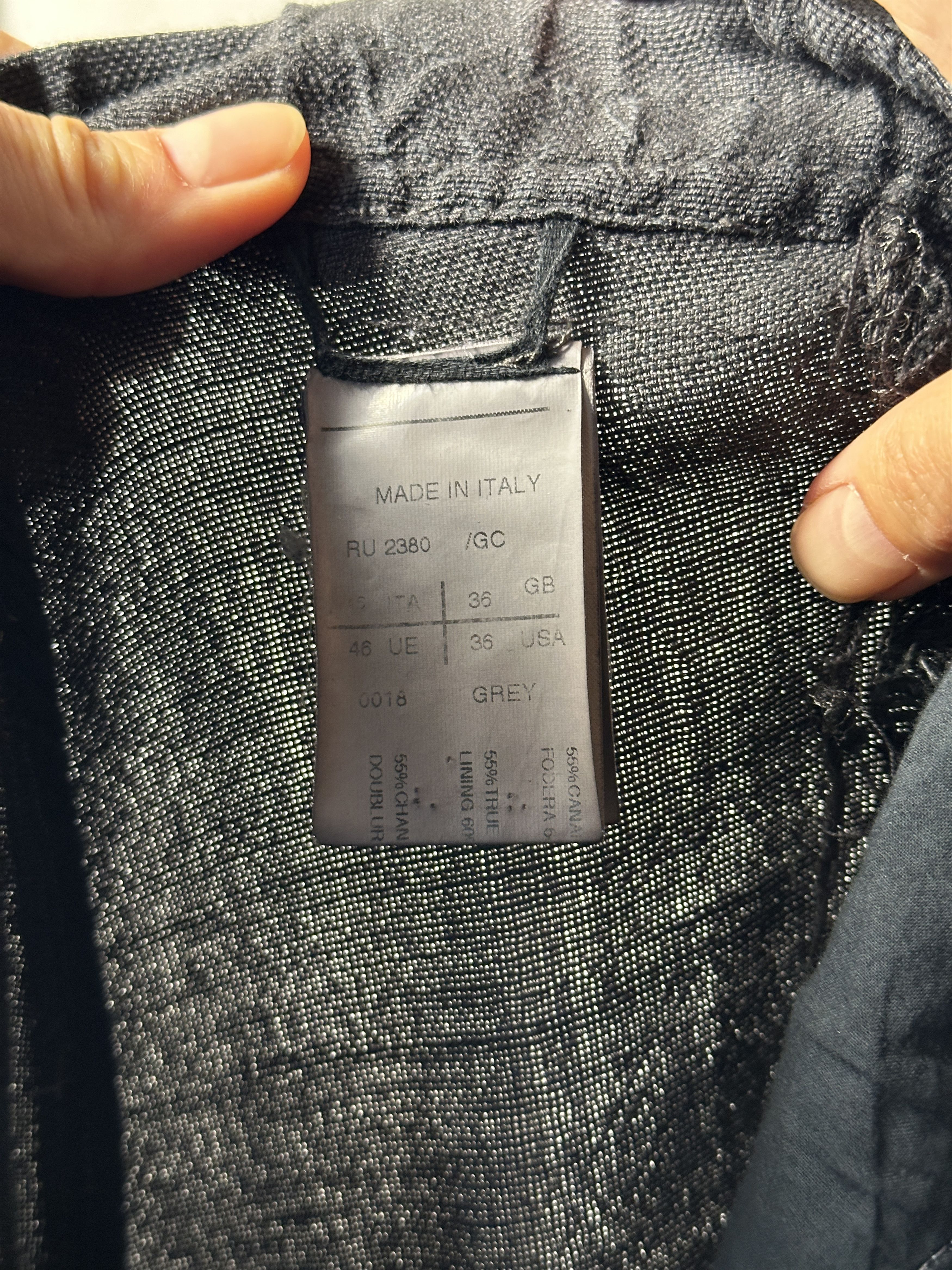 RARE Rick Owens SS11 Hemp Pants