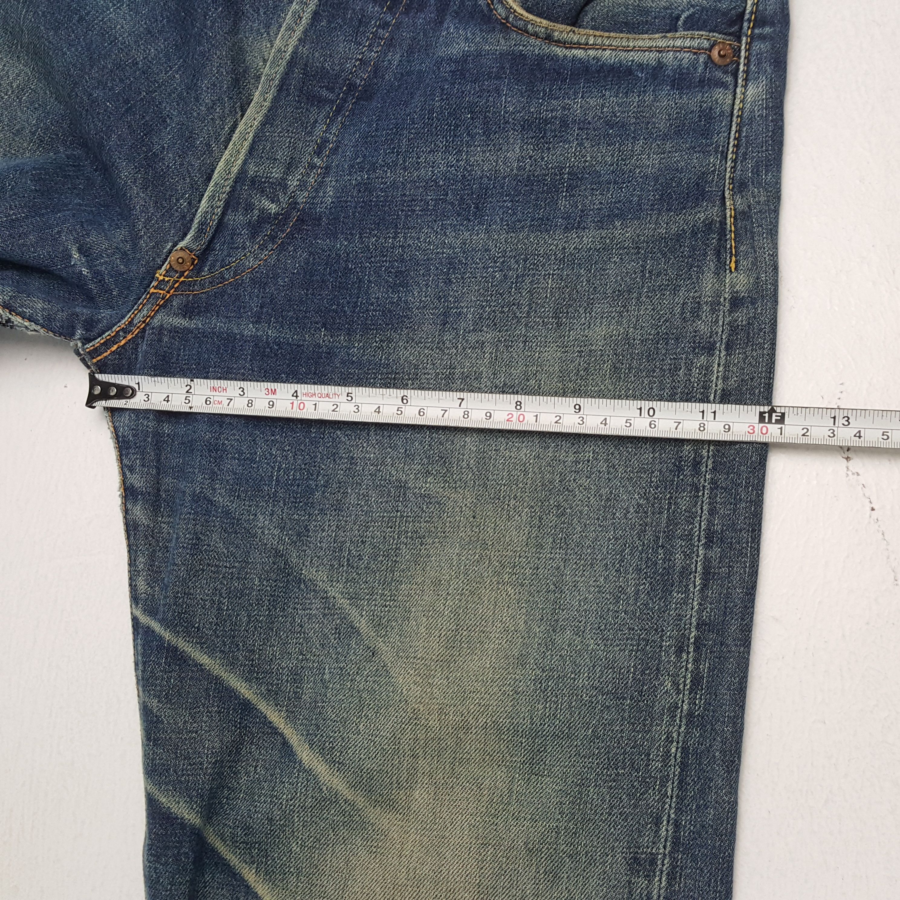 Evisu × Japanese Brand × Vintage EVIS Japanese Brand Streetwear Custom Daicock Jeans Size US 28 / EU 44 - 9 Thumbnail
