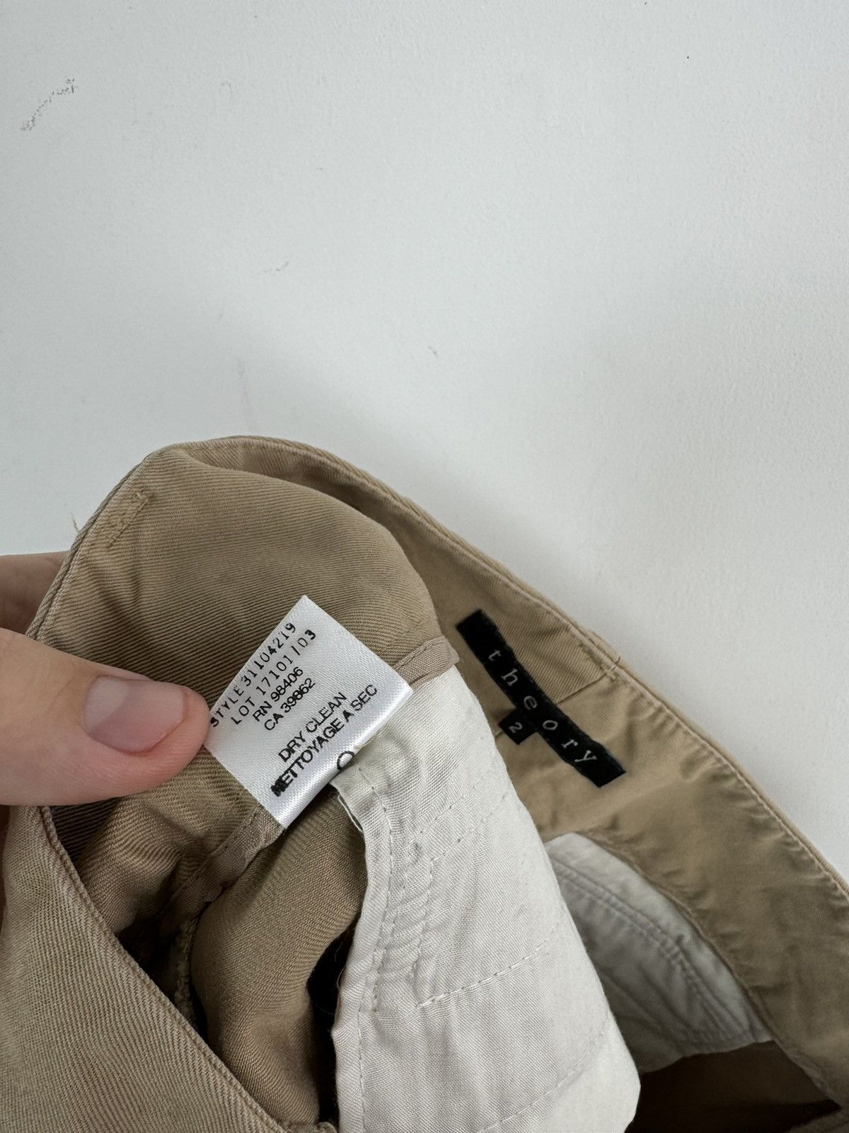 Theory Vintage Theory Made in USA Pants Size 26" / US 2 / IT 38 - 6 Thumbnail