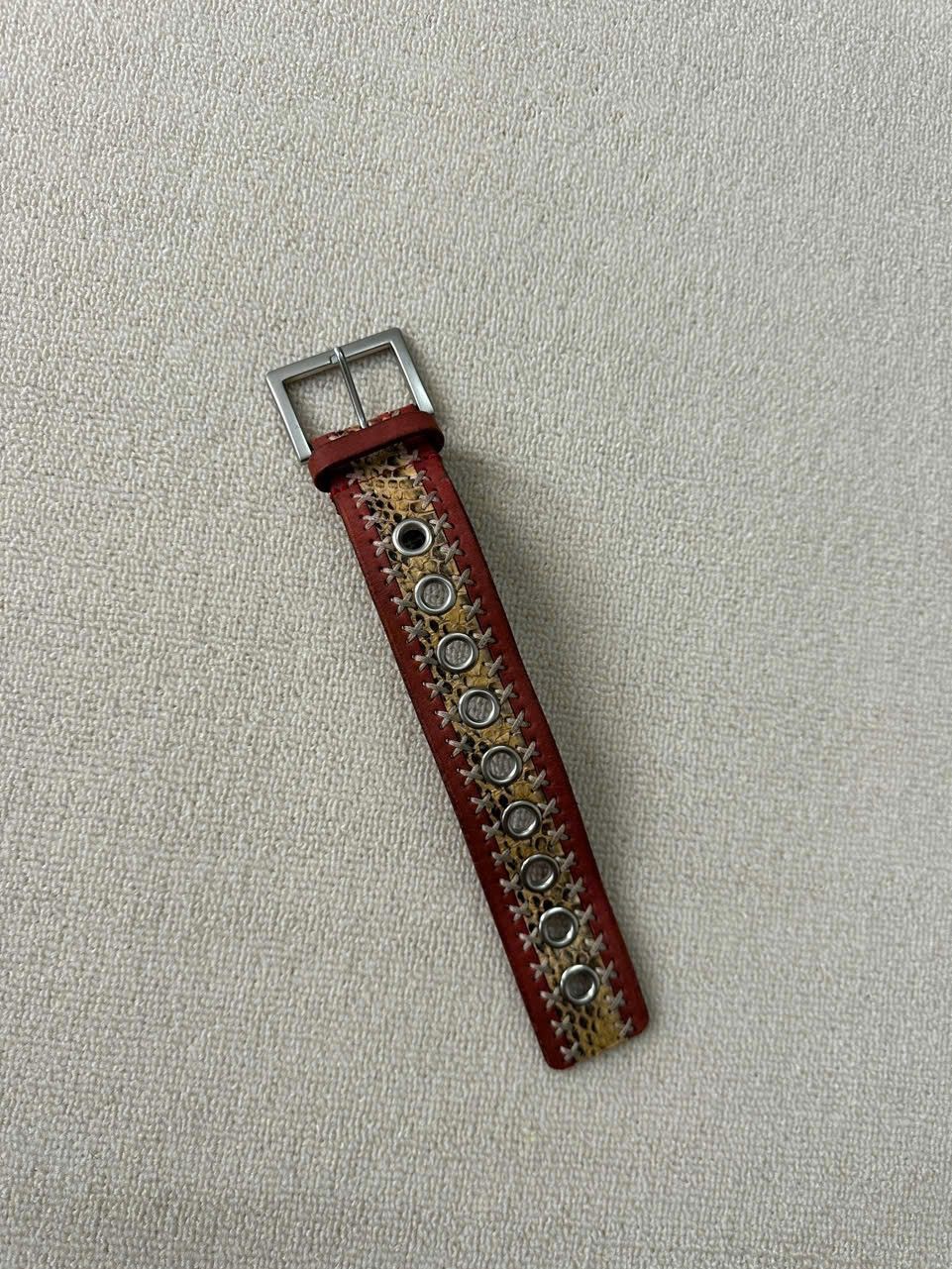 Japanese Brand × Tornado Mart 2000s Tornado Mart Snake Skin Bracelet Size ONE SIZE - 2 Thumbnail