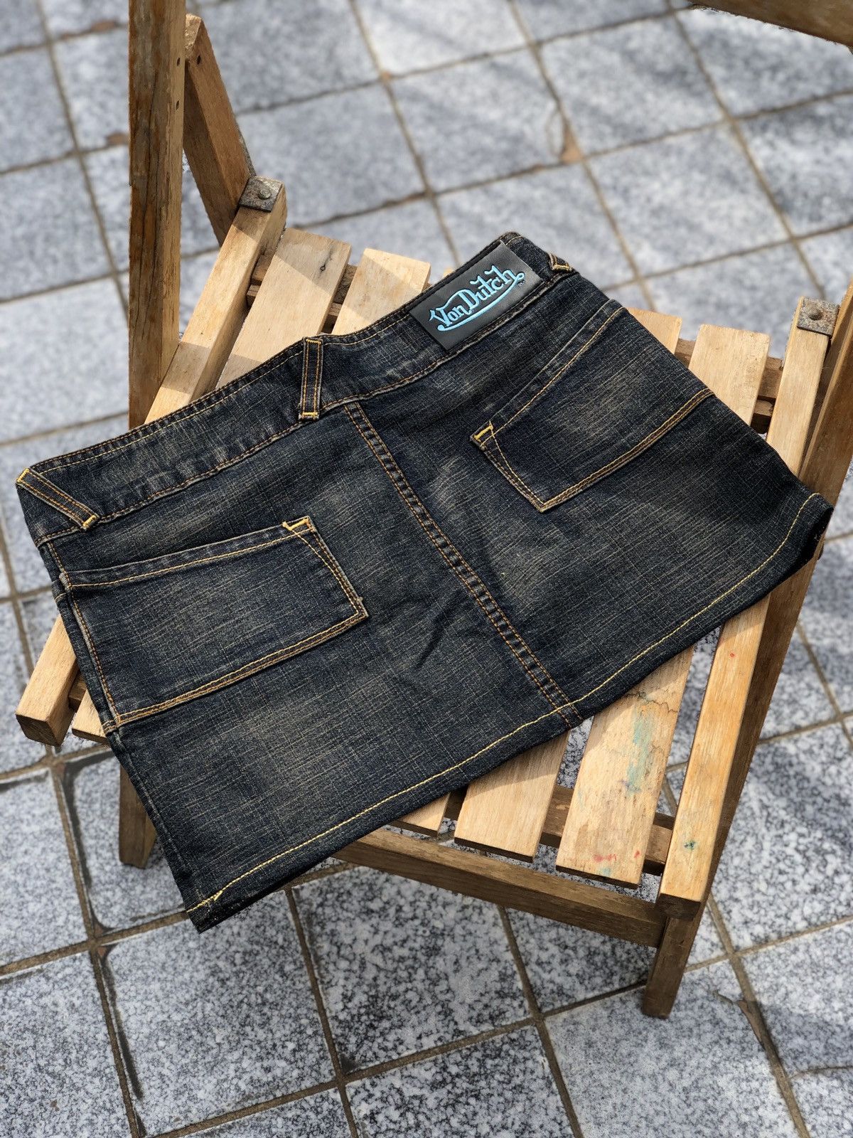 Vintage × Von Dutch Vintage Von Dutch mini skirt Y2K Size 27" / US 4 / IT 40 - 5 Thumbnail