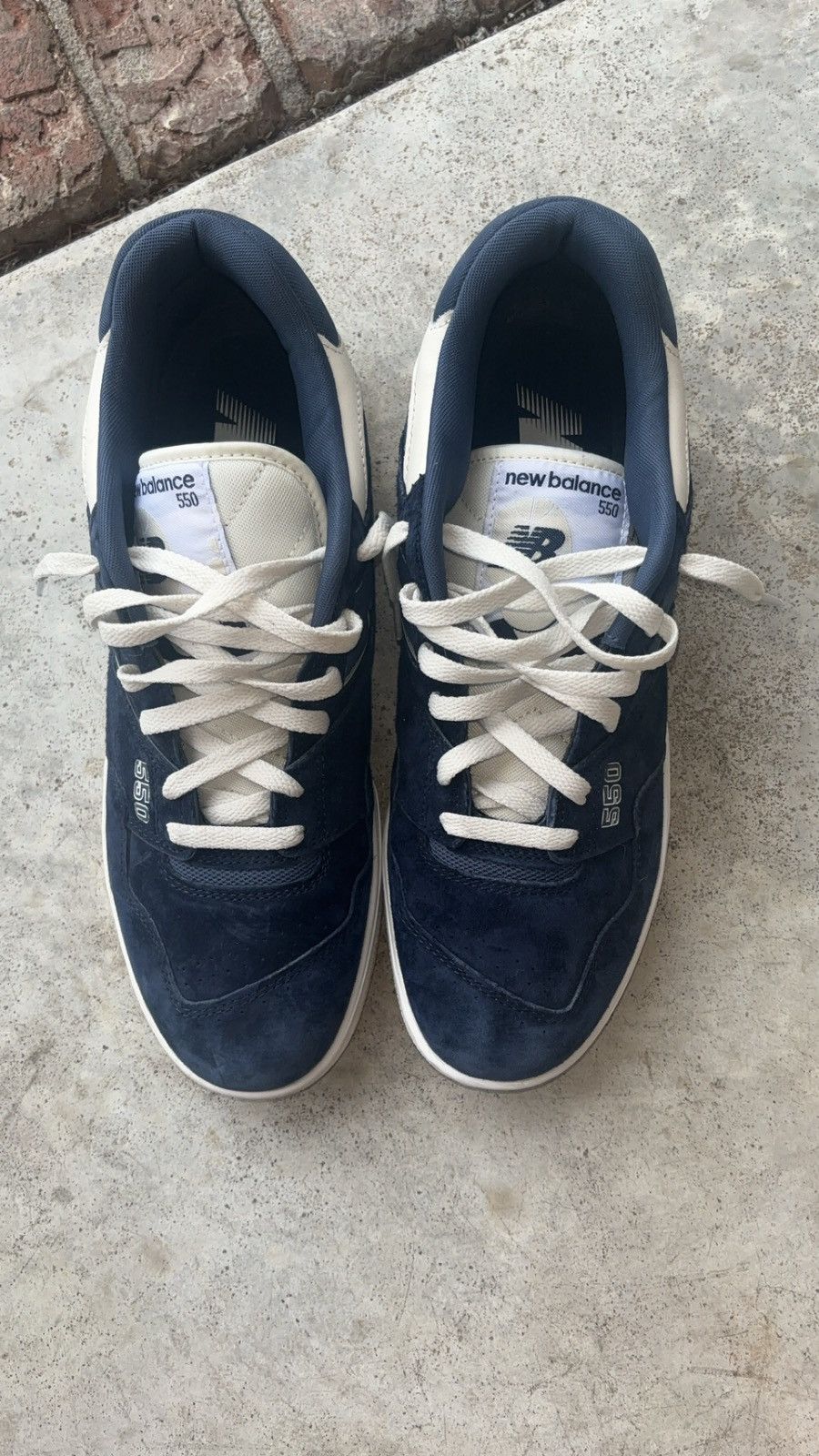 New Balance New balance 550 swayed navy blue Size US 11.5 / EU 44-45 - 2 Thumbnail