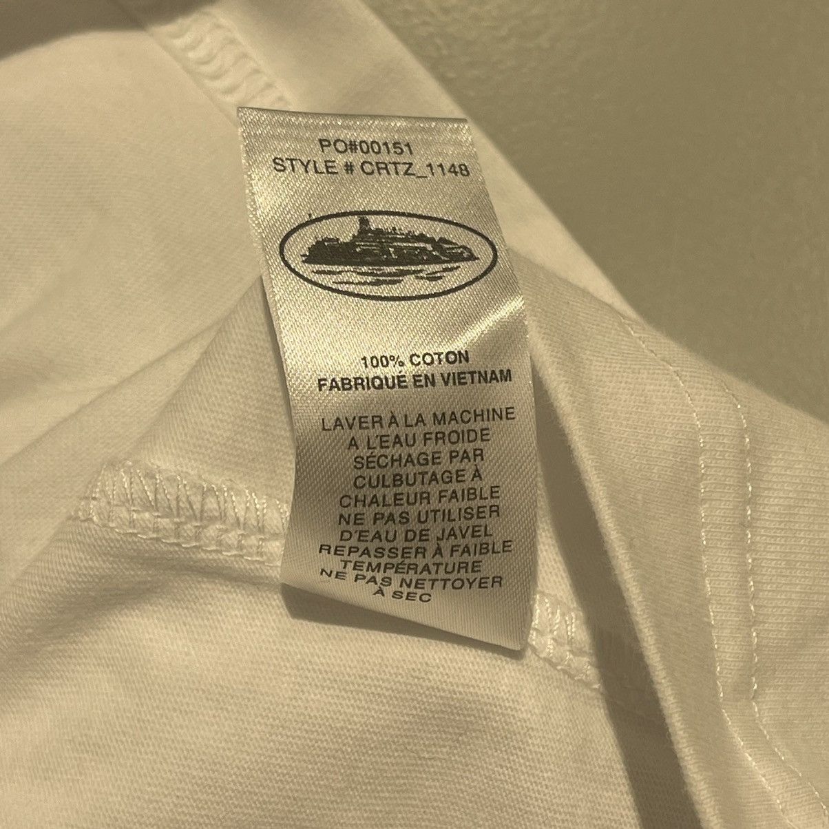 Corteiz Corteiz Francais Allstarz Tee White Size US L / EU 52-54 / 3 - 7 Thumbnail