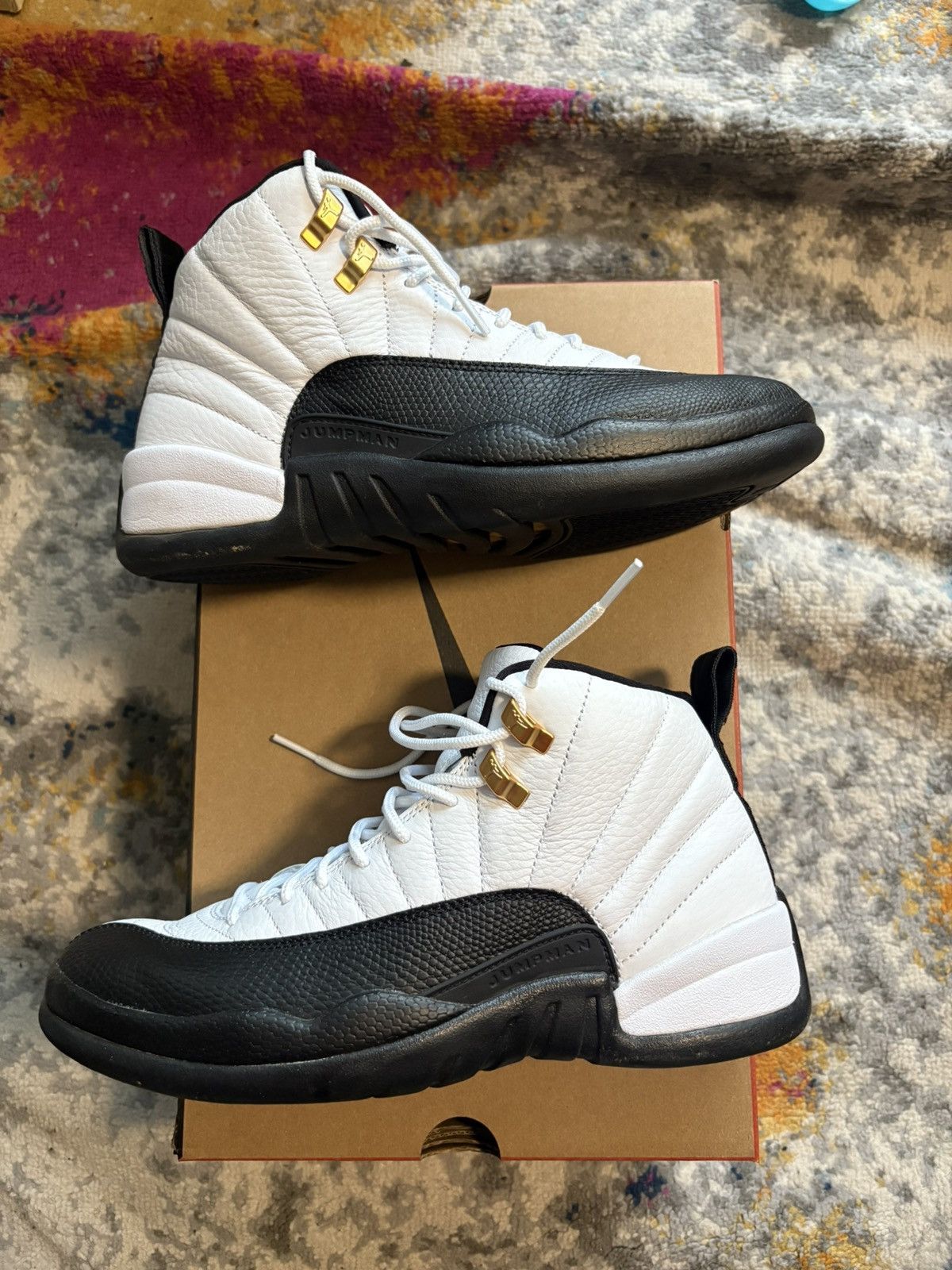 Jordan Brand Air Jordan Retro 12 Taxi size 8 Size US 8 / EU 41 - 1 Thumbnail