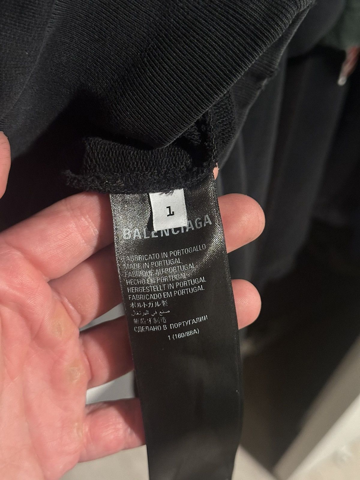 Balenciaga price tag sale
