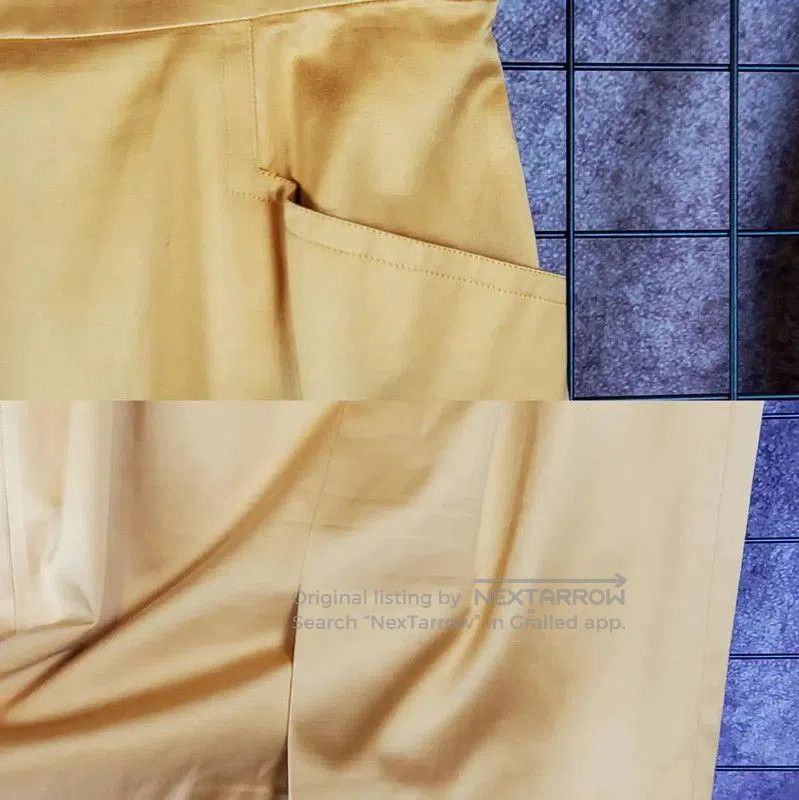 Dior Dior Orange Midi Skirt for Women . Size 27" / US 4 / IT 40 - 4 Thumbnail
