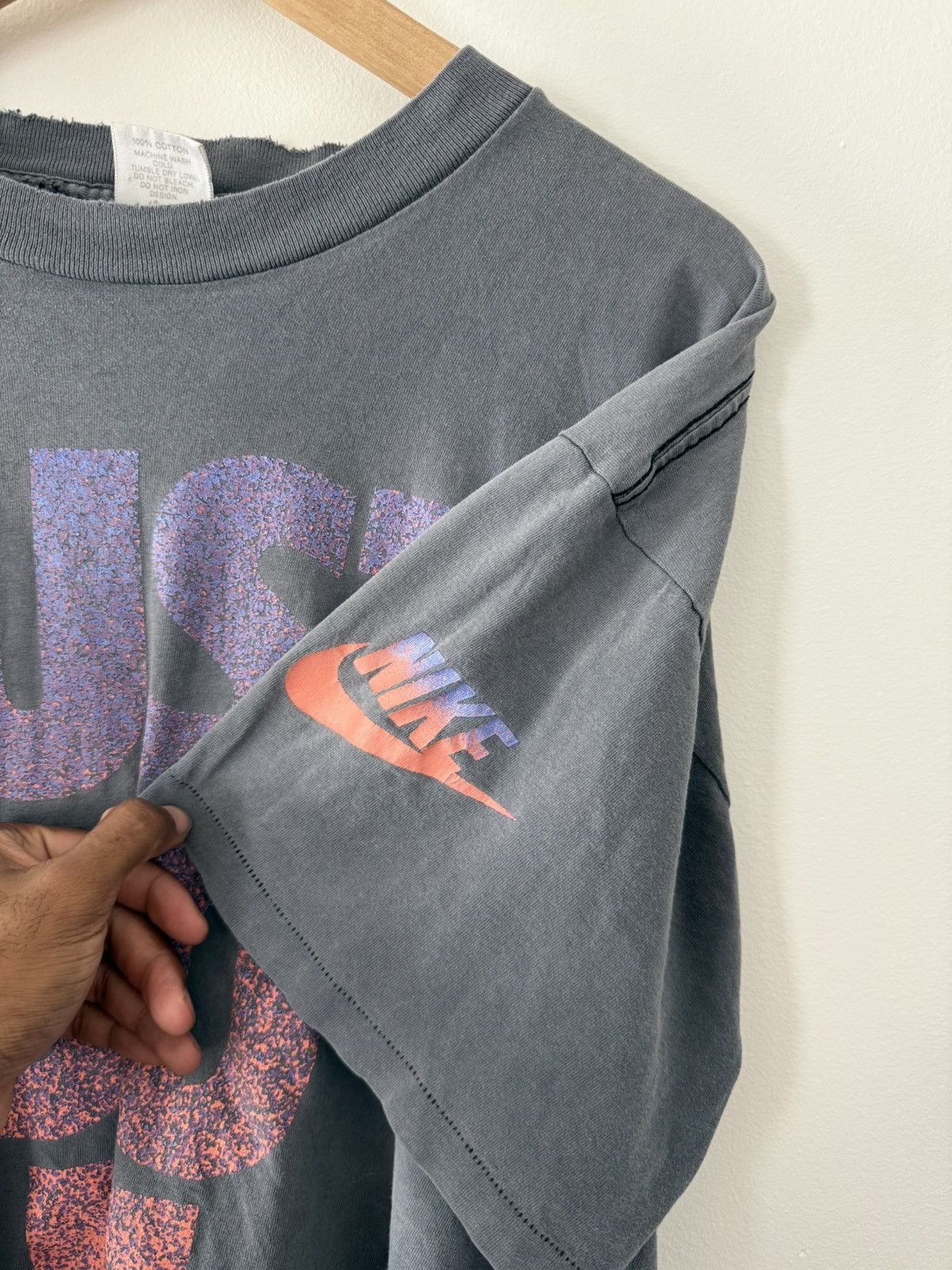 Nike Vintage Nike Just Do It Tee Size US XL / EU 56 / 4 - 2 Thumbnail