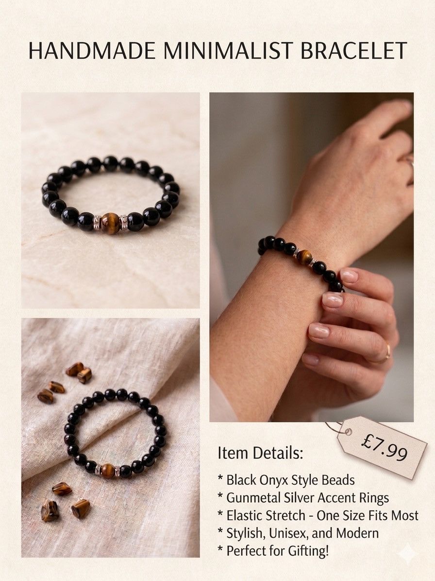 Other ✨ Handmade Gemstone Jewelry: Crystal Glow & Daily Style Size ONE SIZE - 5 Thumbnail