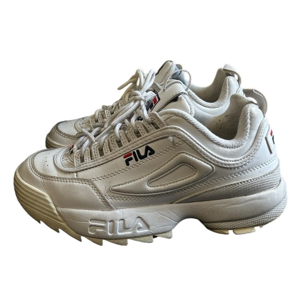 Fila Fila Disruptor II Sneakers - White - Women's Size 6.5 Size US 6.5 / IT 36.5 - 1 Thumbnail