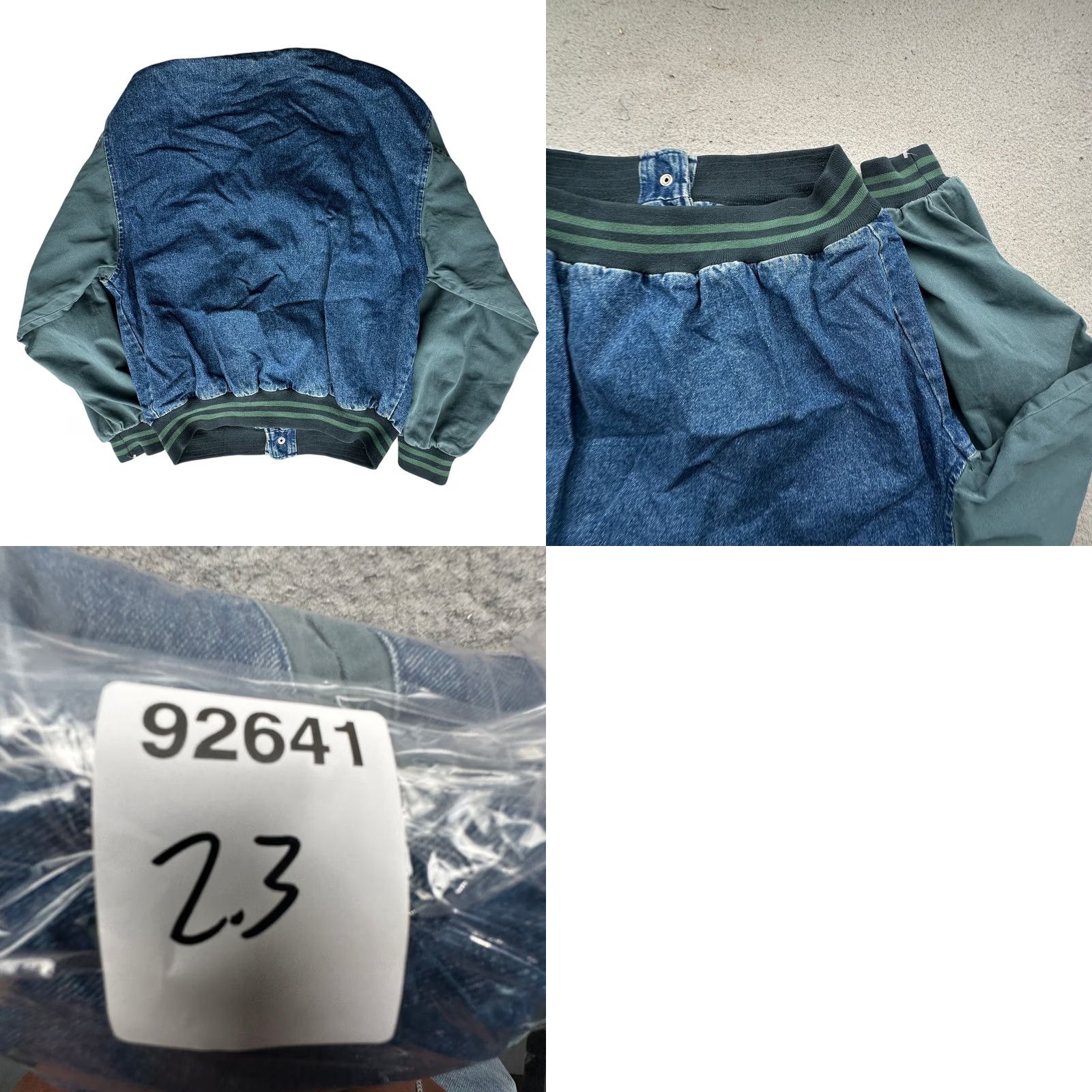 Denime VINTAGE Swingster Corvette Logo Denim Jacket Mens Medium Blue Size US 31 - 9 Thumbnail