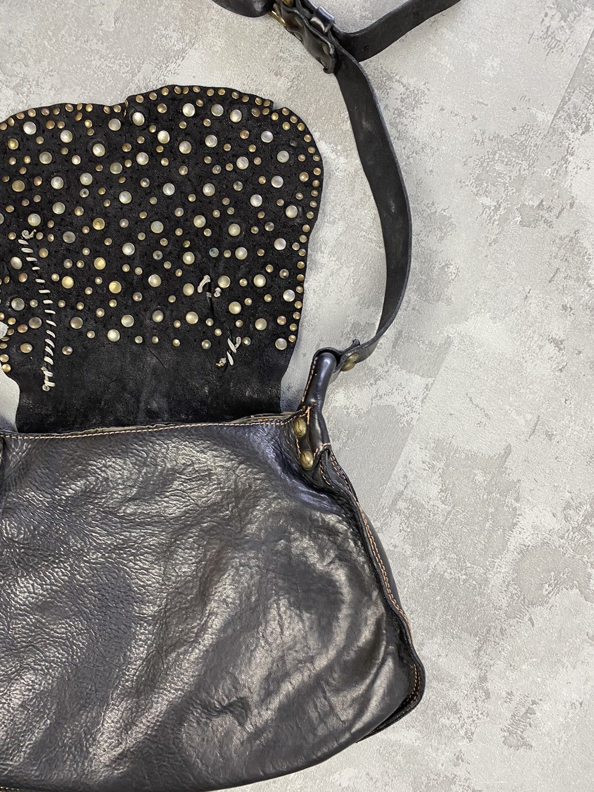 Genuine Leather Vintage Campomaggi Distressed Leather luxury bag Size ONE SIZE - 4 Thumbnail