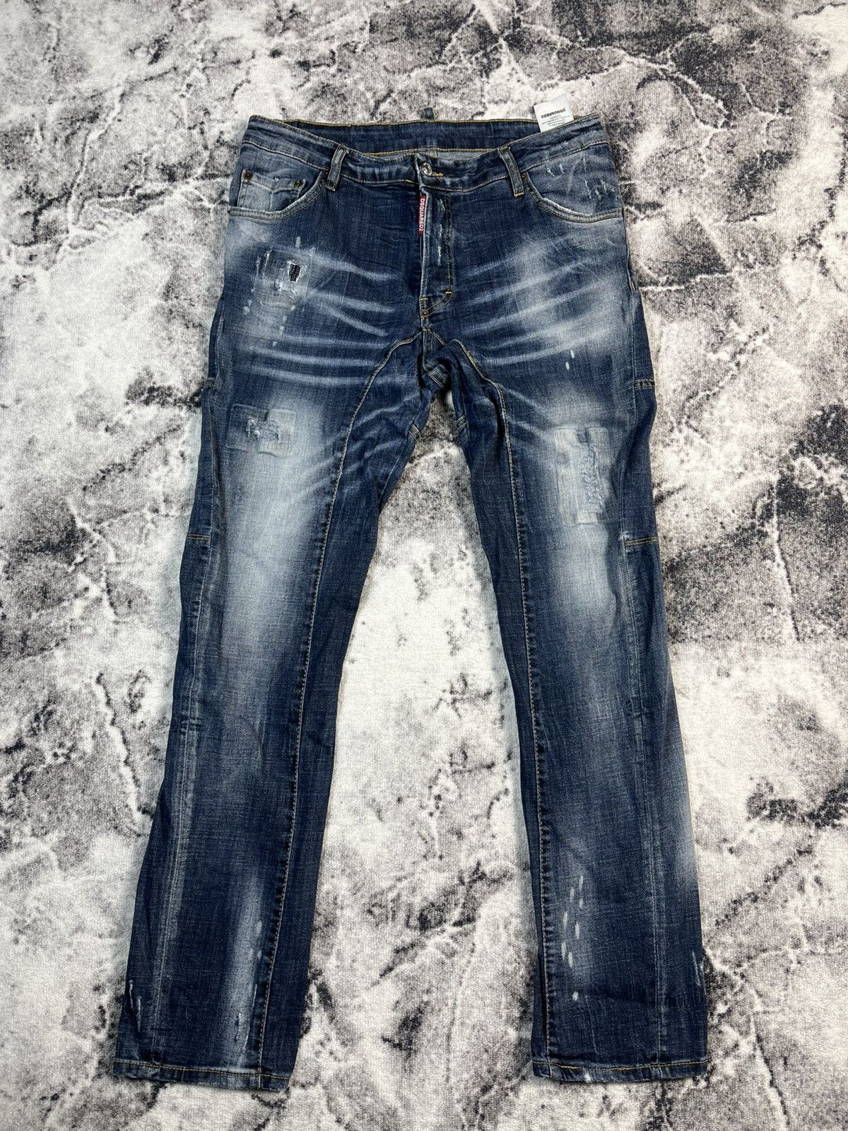 Dsquared2 Dsquared2 Tidy Biker Jeans Size 54 Fit 36 Size US 36 / EU 52 - 1 Thumbnail