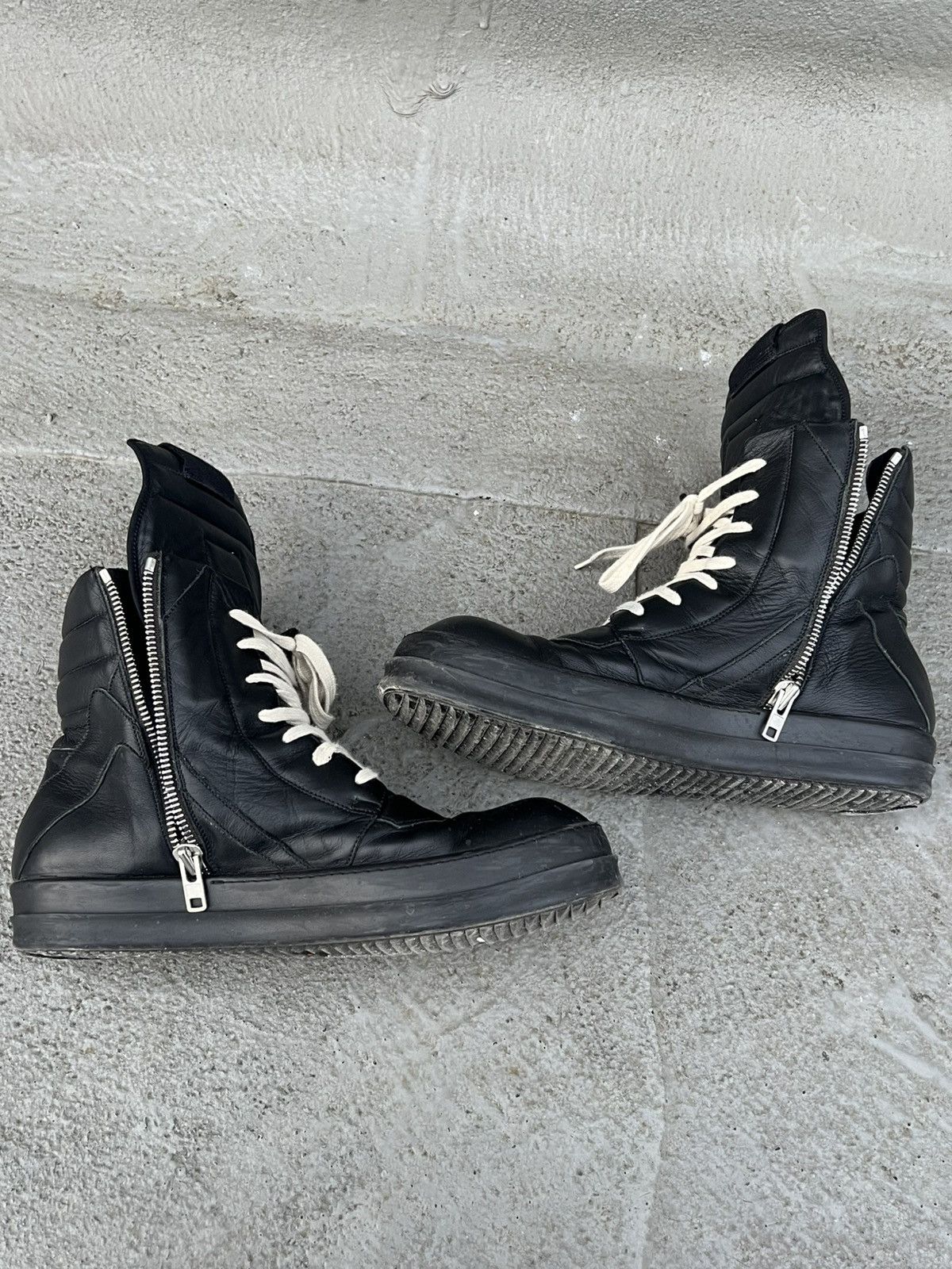Rick Owens AW14 ‘Moody’ Rick Owens Geobaskets Size US 13 / EU 46 - 4 Thumbnail