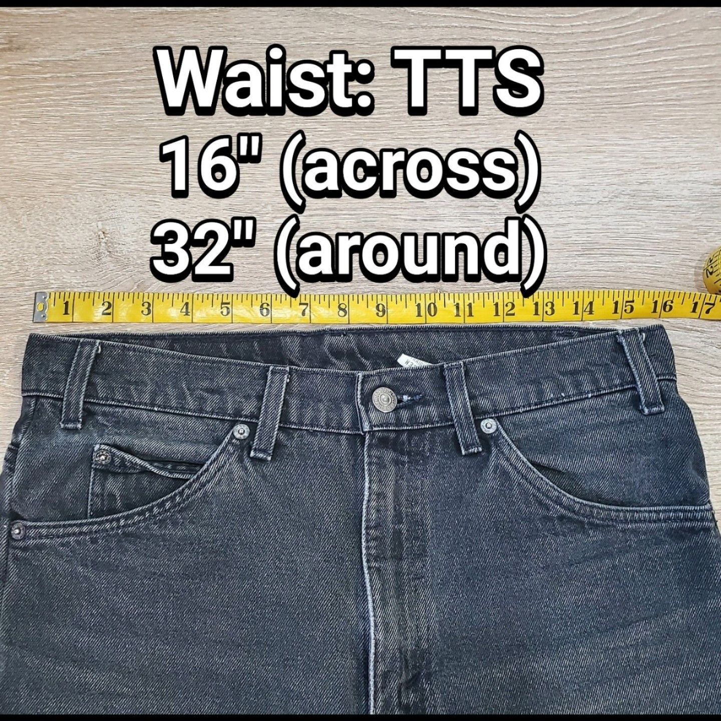Levi's Vintage Clothing Vtg 1995 Levi’s 505 Orange Tab Jeans Straight Leg Distressed Size US 32 / EU 48 - 12 Thumbnail
