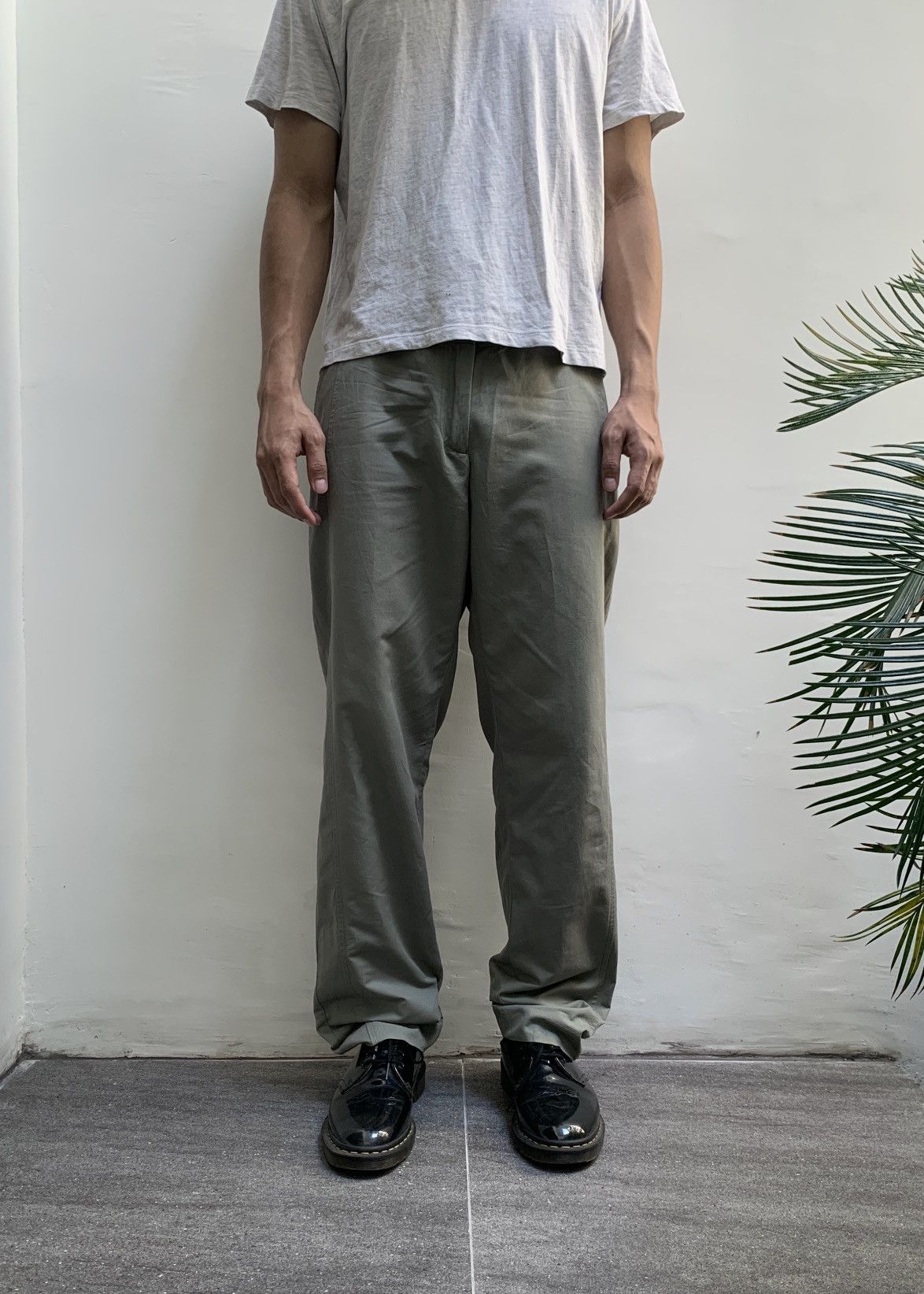 Dries Van Noten Linen Blend Trousers Size US 31 - 1 Thumbnail