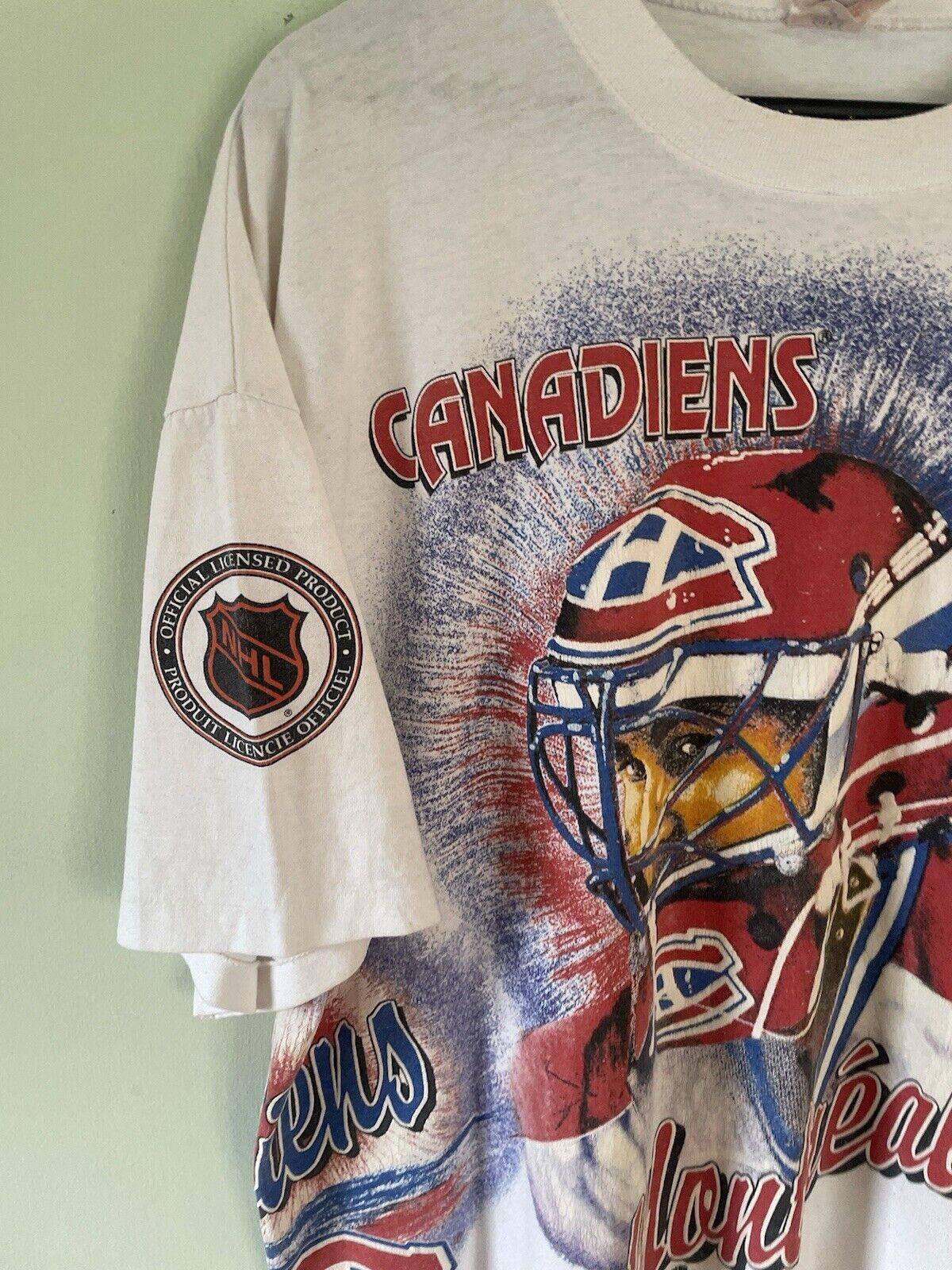 NHL Vintage NHL Montreal Canadiens T Shirt XXL Size US XXL / EU 58 / 5 - 4 Thumbnail
