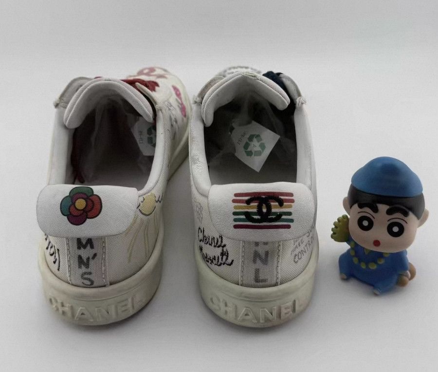 Chanel Pharrell x CHANEL Logos Limited Sneakers. Size US 10 / EU 43 - 3 Thumbnail