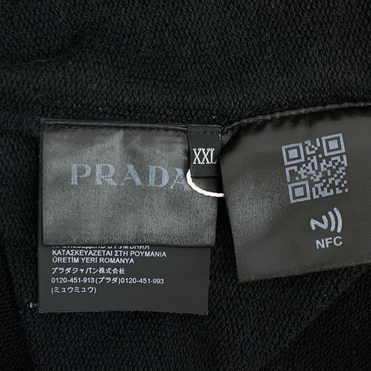 Prada Black Oversized Short Sleeve Shirt Size US XXL / EU 58 / 5 - 7 Thumbnail