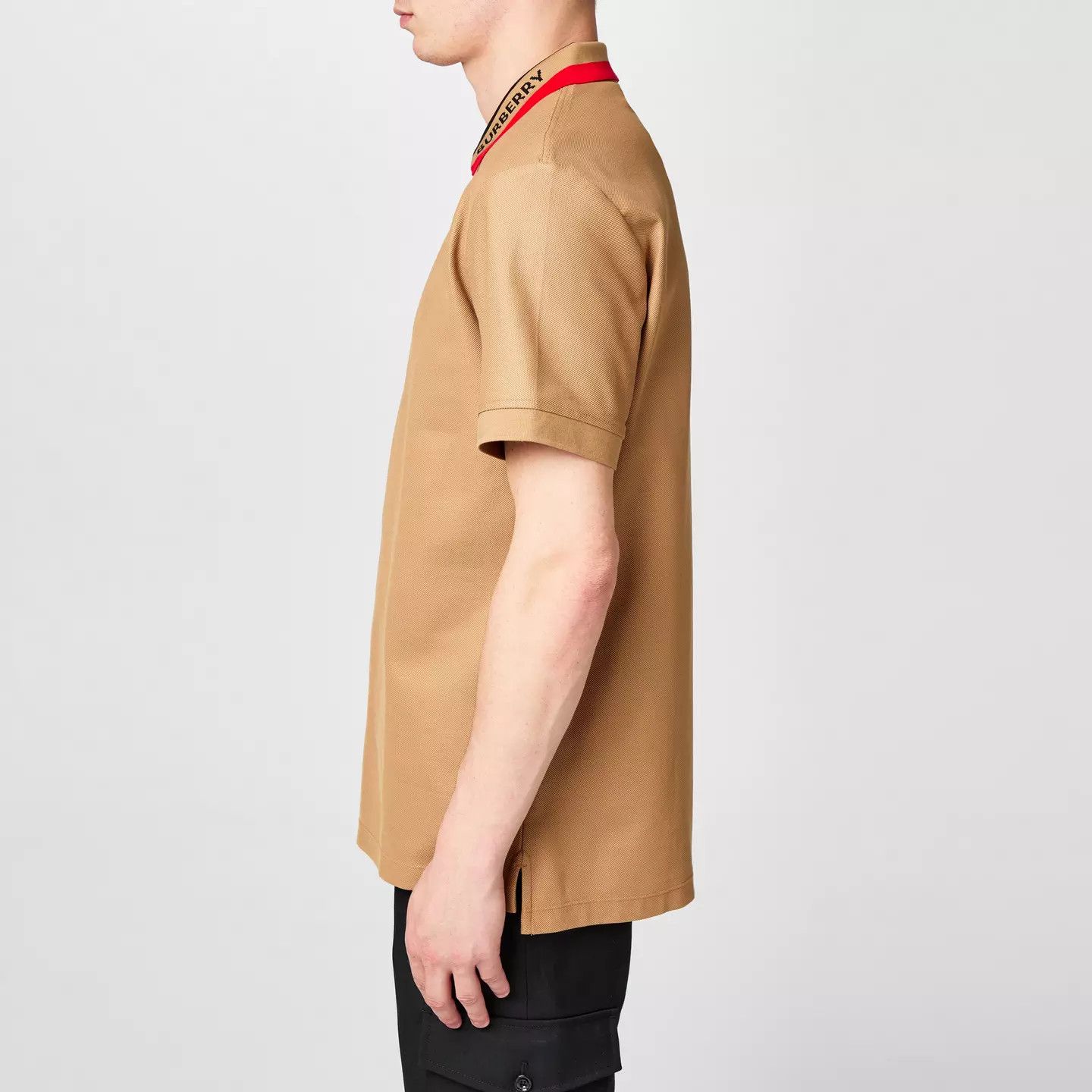 Burberry o1g2r1mq0426 Logo Polo Shirt in Camel Size US XS / EU 42 / 0 - 3 Thumbnail