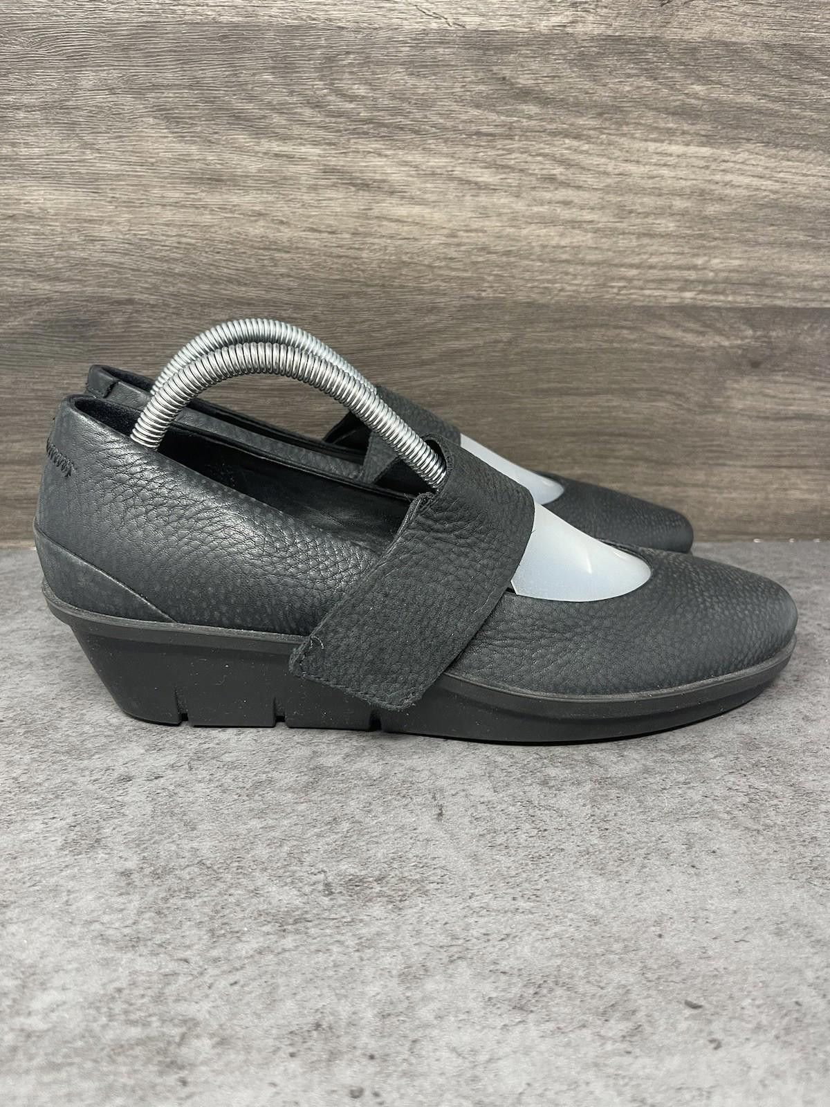 Ecco ECCO Shoes Womens Size 9 (40) Skyler Mary Jane Wedges Black Size US 9 / IT 39 - 5 Thumbnail