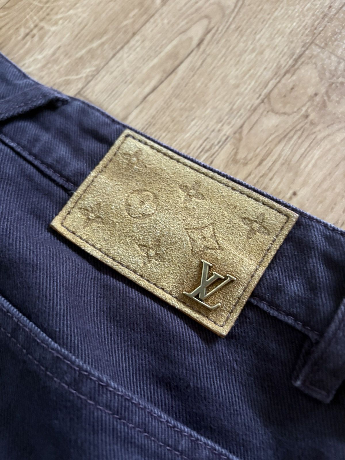 Louis Vuitton Louis Vuitton Monogram Flower Cotton Denim Pants Size US 31 - 6 Thumbnail