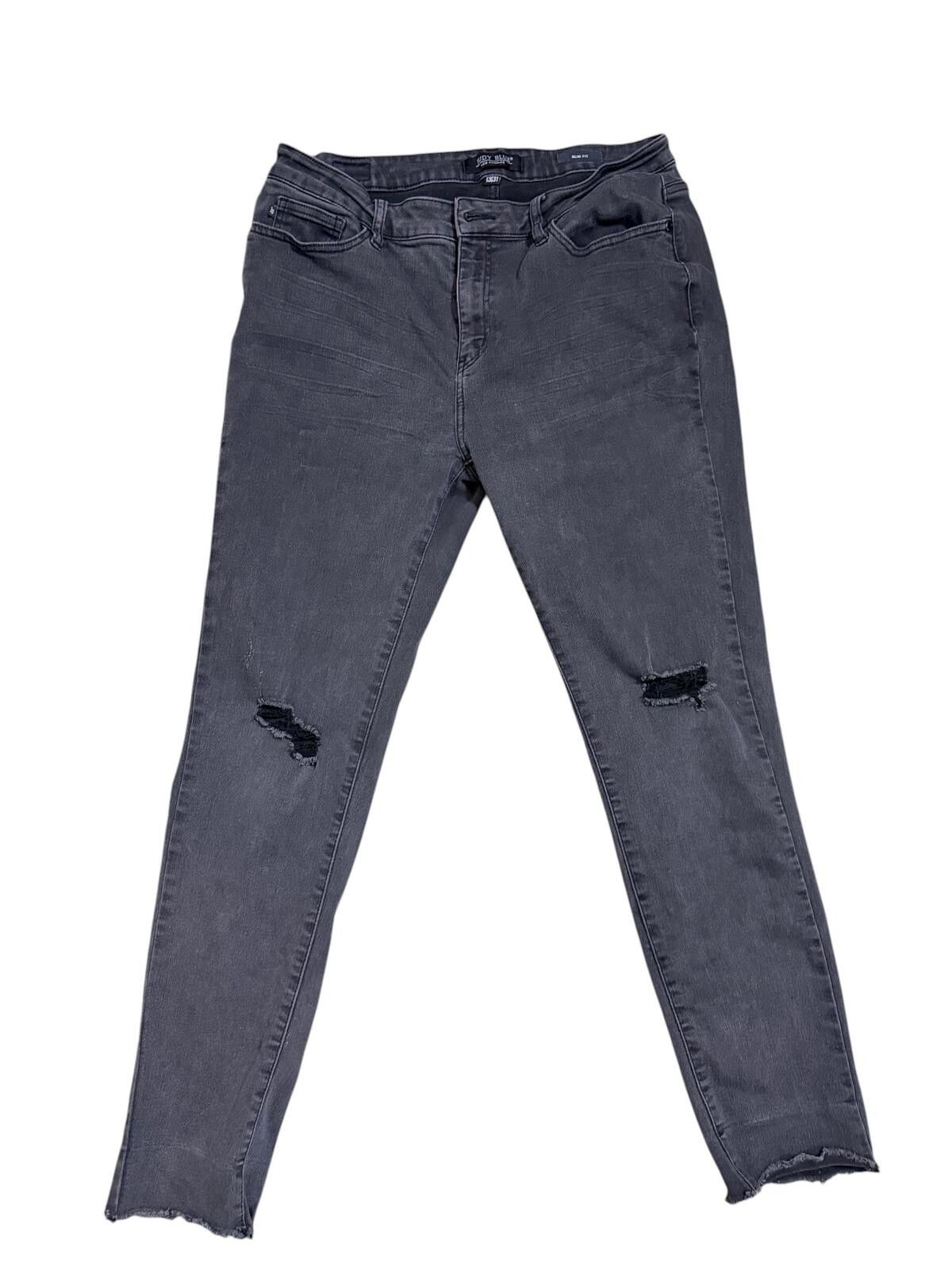 Other Judy Blue Los Angeles Slim Fit Distressed Jeans Size ONE SIZE - 1 Thumbnail