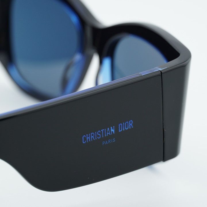 Dior Dior DIORNUIT S1I 17B0 Sunglasses Black Square Frame Size ONE SIZE - 10 Thumbnail