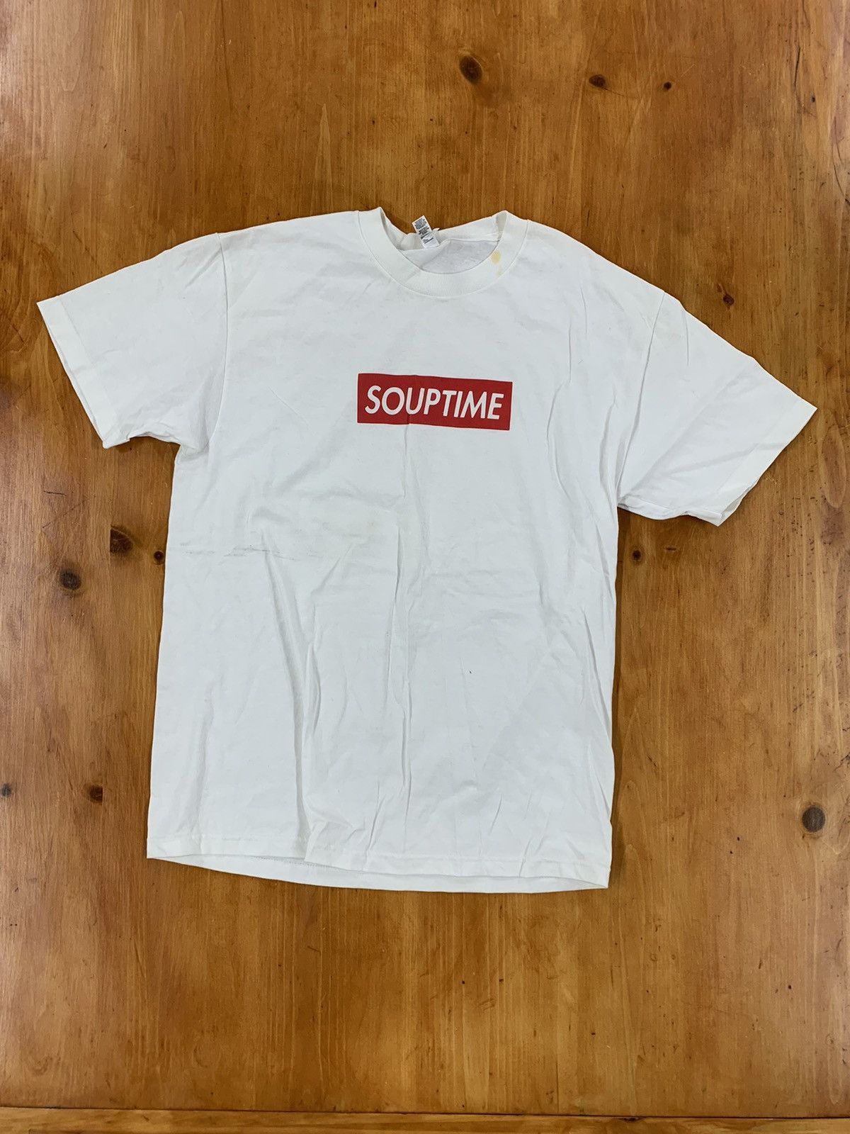 Vintage Vintage Souptime Box Logo Tee Size US L / EU 52-54 / 3 - 1 Thumbnail