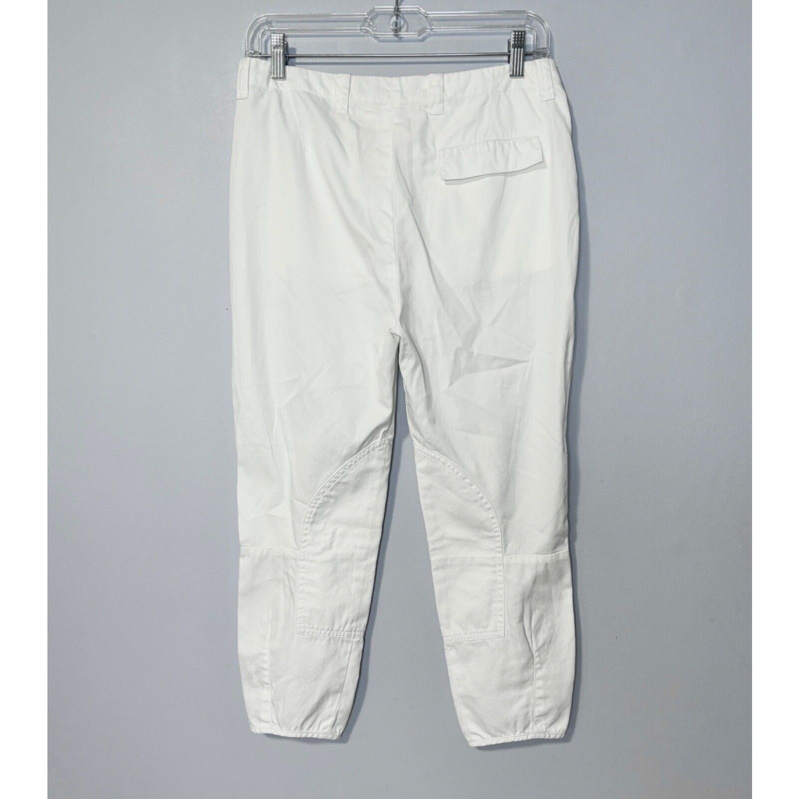 Balenciaga BALENCIAGA Women’s 6 US /36 EU Pants Crop White Y2K Vintage Size 28" / US 6 / IT 42 - 7 Thumbnail