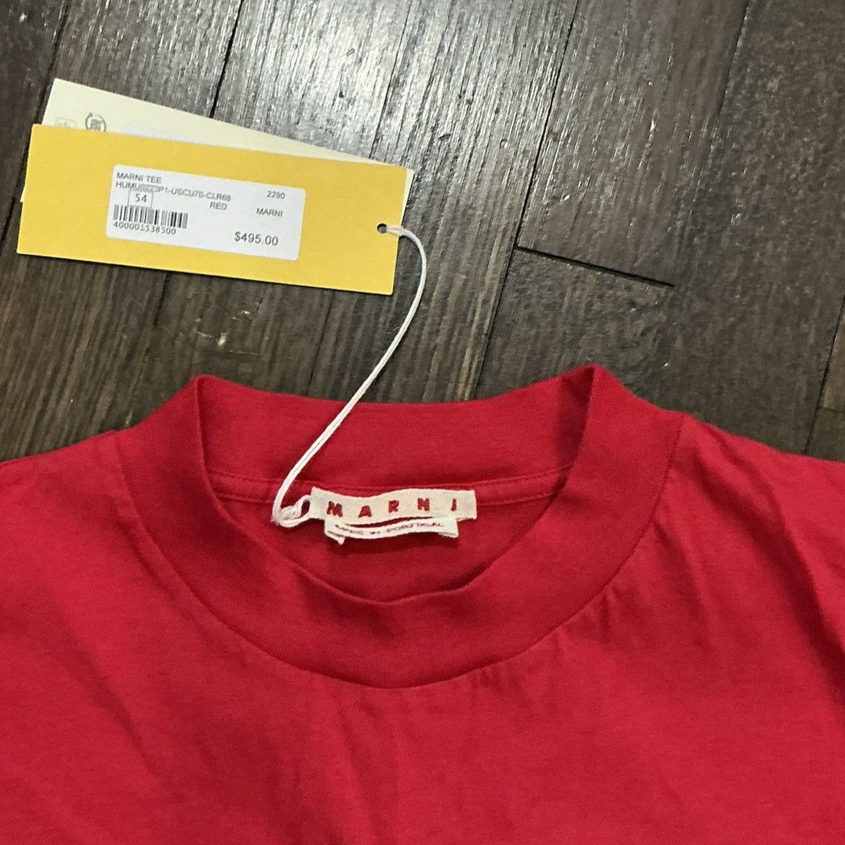 Marni Marni cut out Logo Tee Size US L / EU 52-54 / 3 - 3 Thumbnail