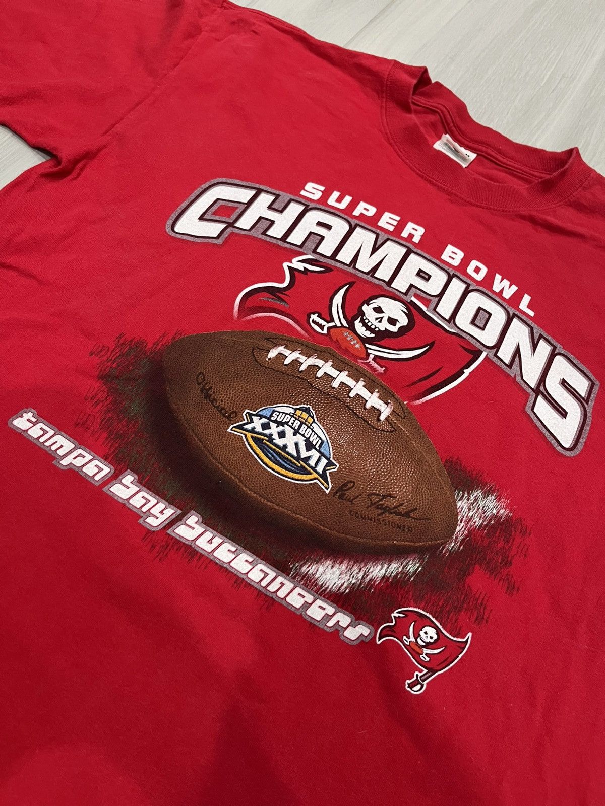 Vintage Super Bowl 37 Tampa Bay tee Size US L / EU 52-54 / 3 - 2 Thumbnail