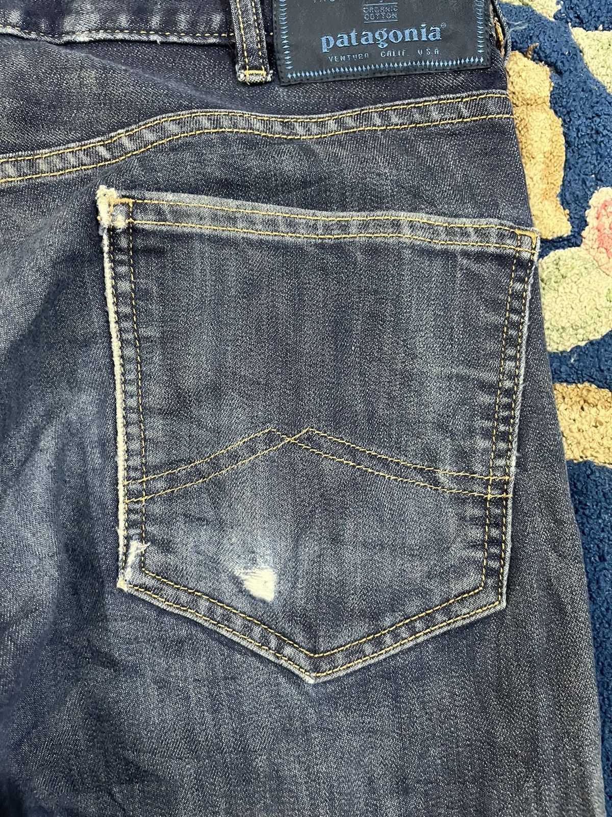 Patagonia Vintage Patagonia Distressed Denim Size US 32 / EU 48 - 12 Thumbnail