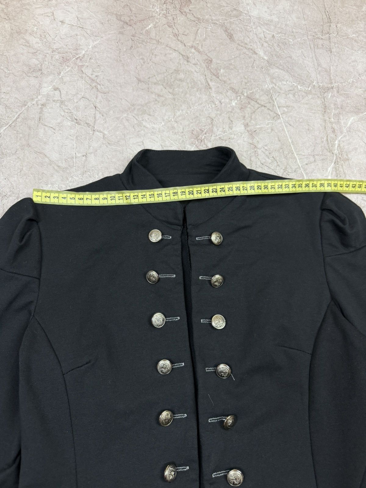 Hysteric Glamour 00s Napoleon Military Jacket PPFM LGB YSL Balmain Vibe Size M / US 6-8 / IT 42-44 - 4 Thumbnail