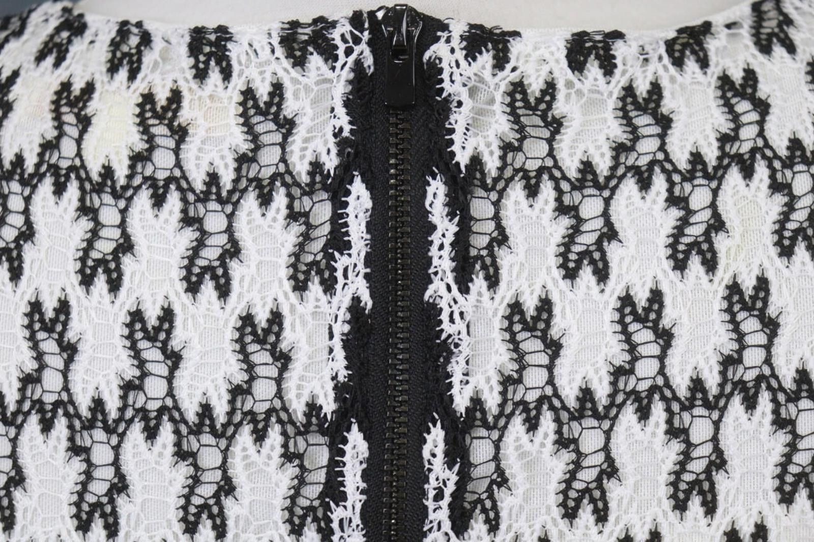 Other Maje Multi Geometric Back Zip Fit & Flare Dress Size 3 Size M / US 6-8 / IT 42-44 - 11 Thumbnail