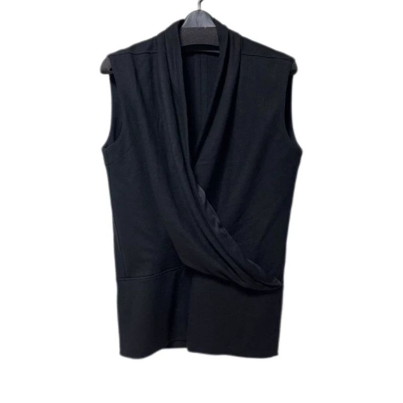 Helmut Lang HELMUT LANG sizeP Draped over the upper, sleeveless knit ve Size M / US 6-8 / IT 42-44 - 1 Thumbnail