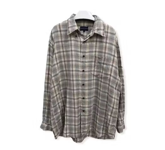 image of Steven Harper Plaid Tartan Flannel Shirt, Men's (Size Large)