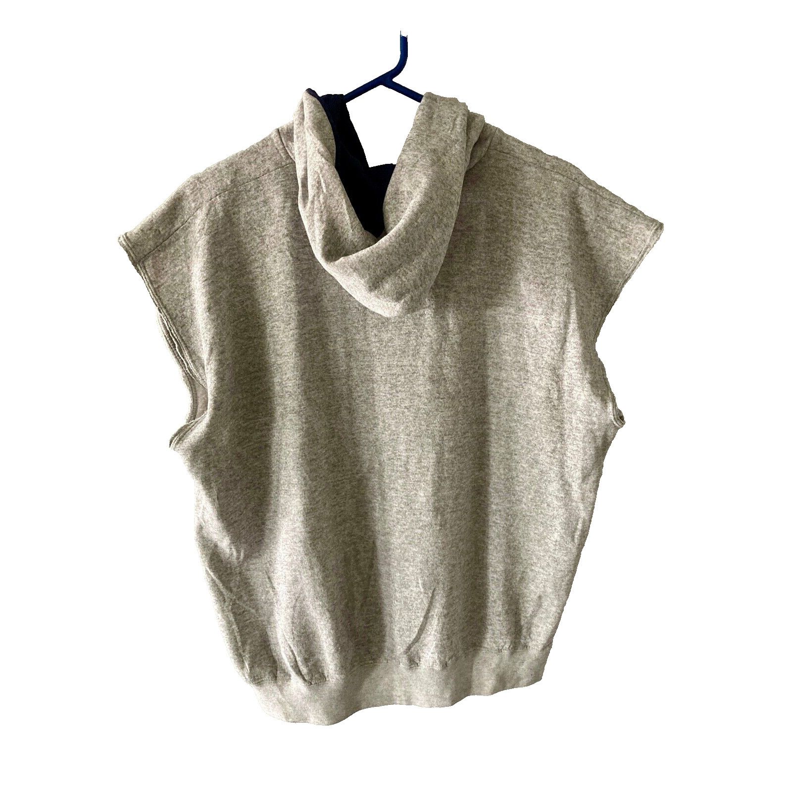 Disney Disney Mickey Mouse Light Gray Sleeveless Hoodie L USA 90s Size US L / EU 52-54 / 3 - 4 Thumbnail