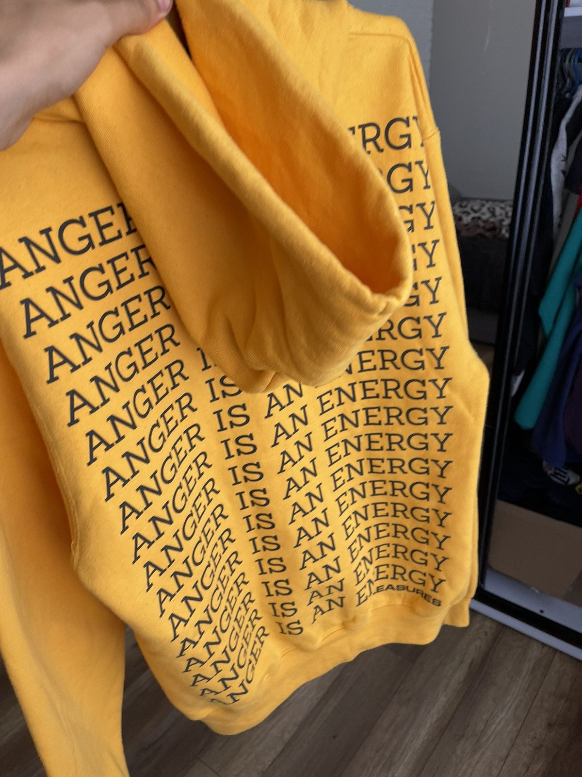 Champion × Pleasures Champion Pleasures Anger Is An Energy Hoodie Pullover Size US S / EU 44-46 / 1 - 5 Thumbnail