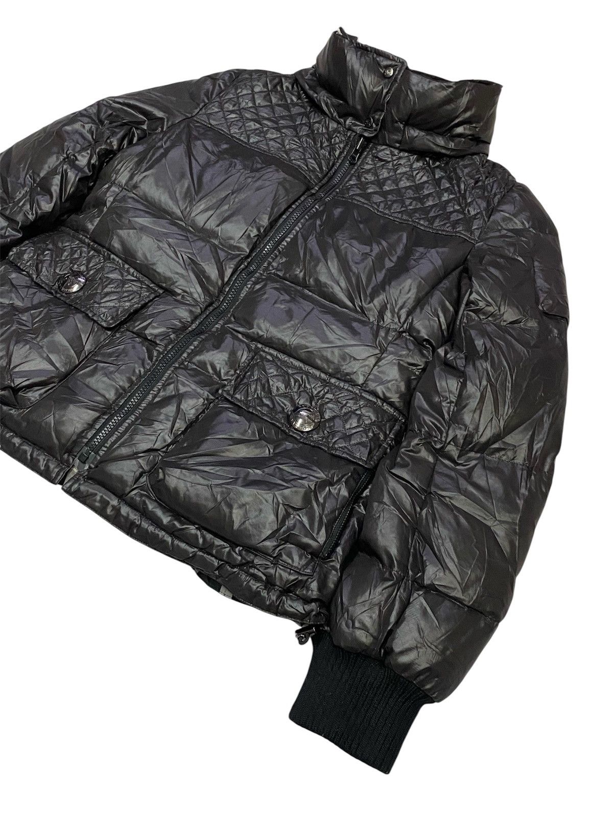 Burberry Burberry Blue Laber Reversible Down Jacket ( Size 40 ) Size S / US 4 / IT 40 - 25 Thumbnail