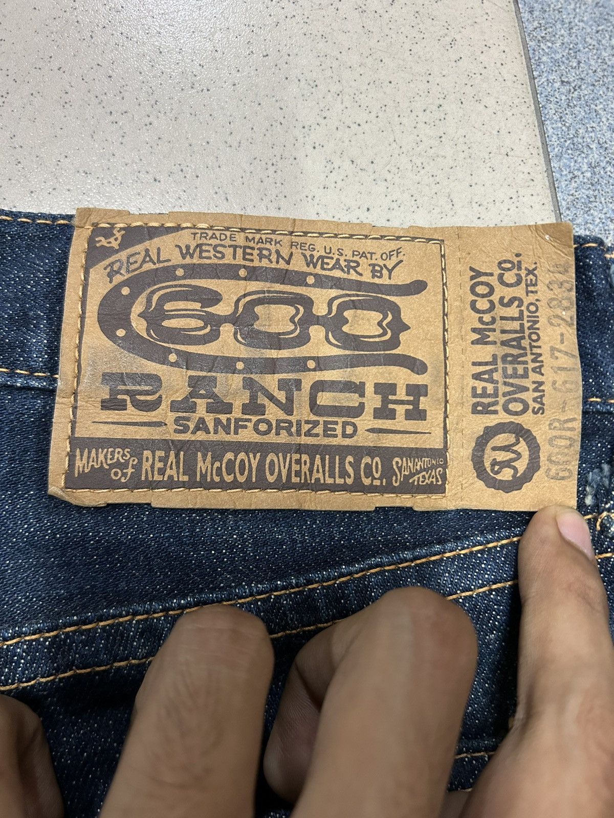 The Real McCoy's Vintage The Real McCoy’s 600 Ranch Jeans Size US 30 / EU 46 - 7 Thumbnail