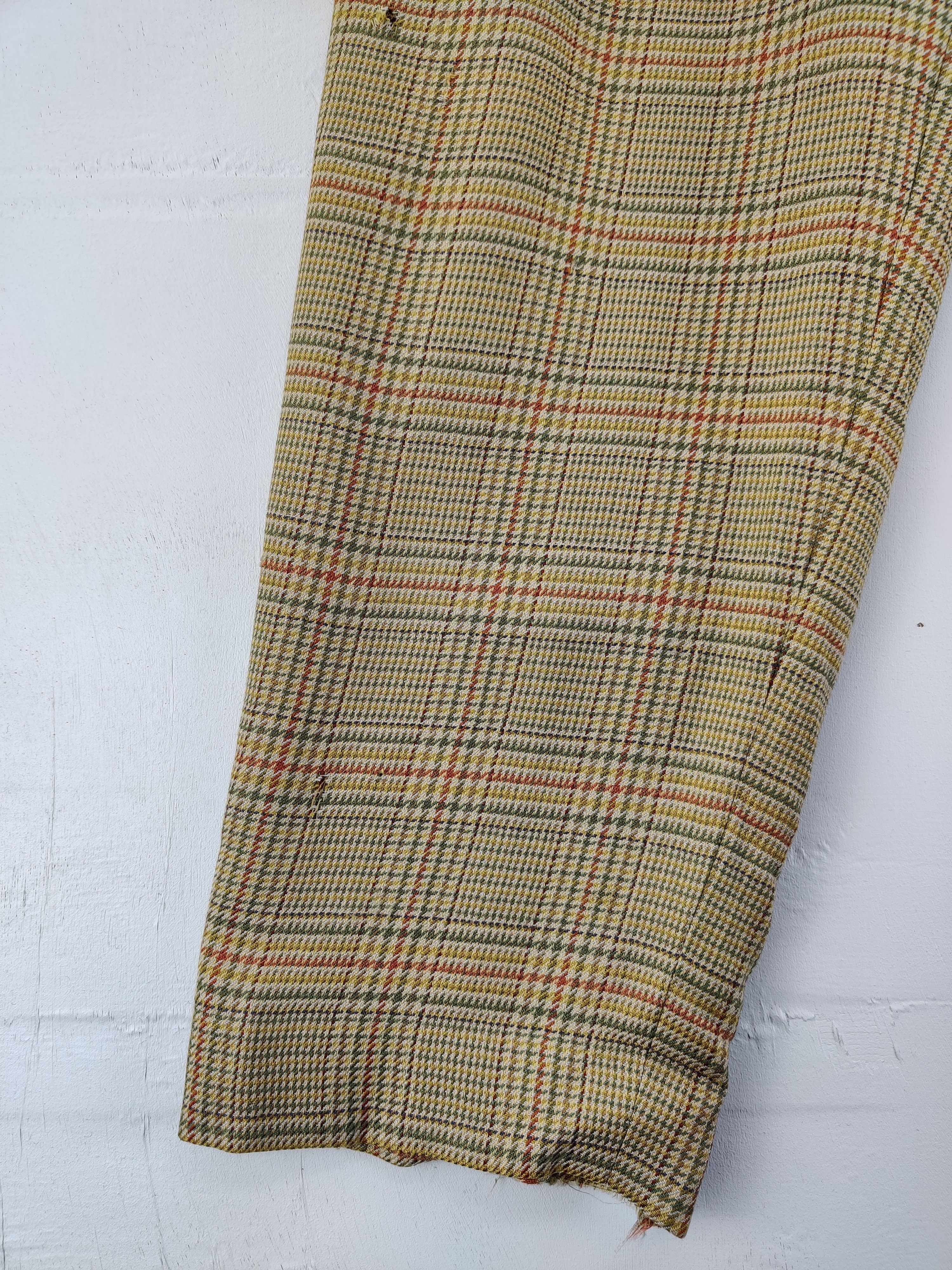 Burberry Vintage Burberrys Checkered Loose Fit Pants Size US 26 / EU 42 - 4 Thumbnail