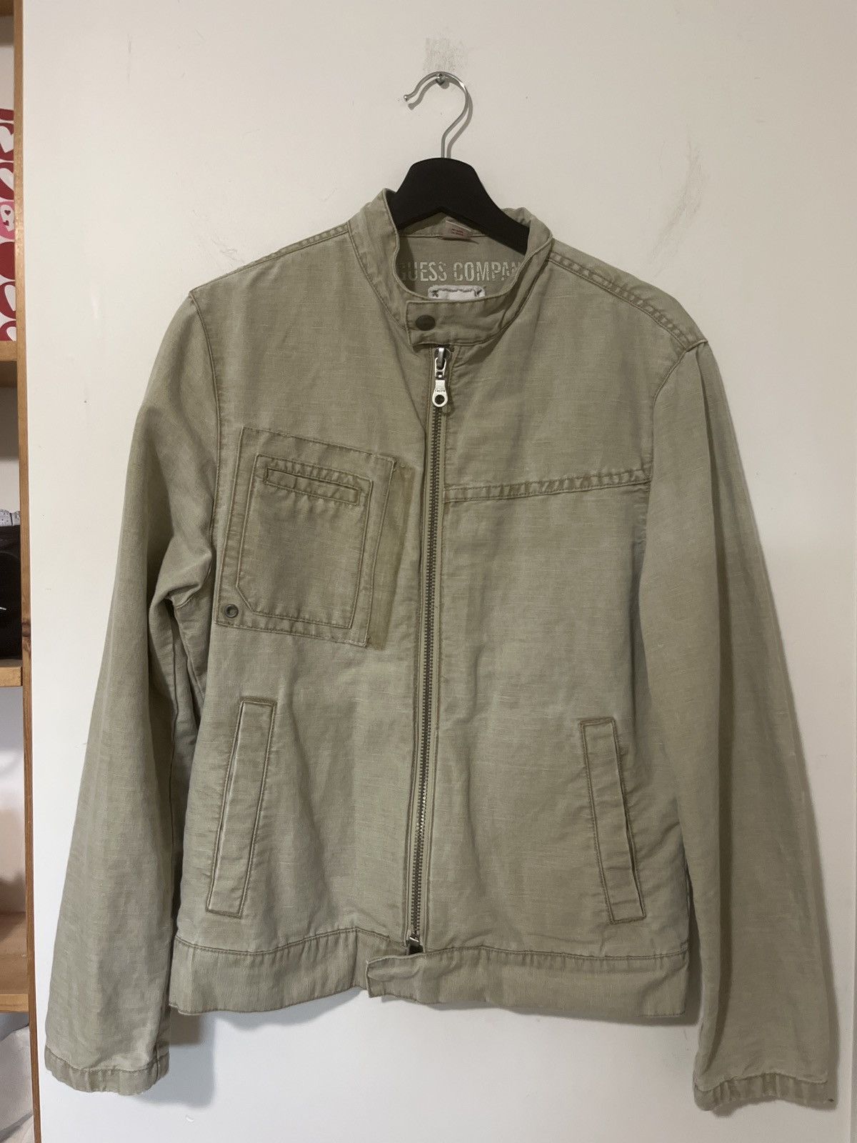 Guess Vintage guess racer jacket Size US S / EU 44-46 / 1 - 1 Thumbnail