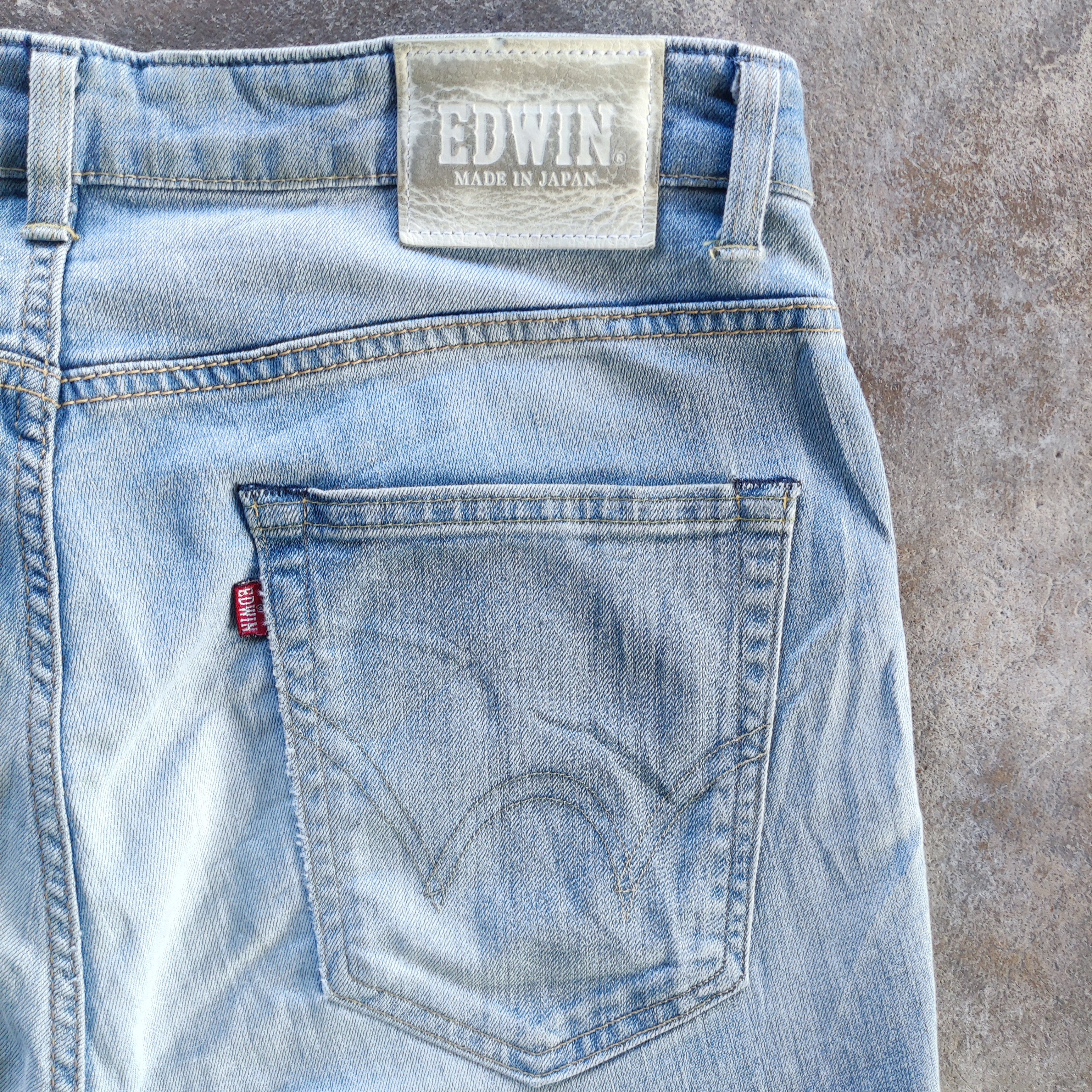 Edwin Vintage Edwin Brand Jean Distressed Faded Pants Size US 35 - 12 Thumbnail