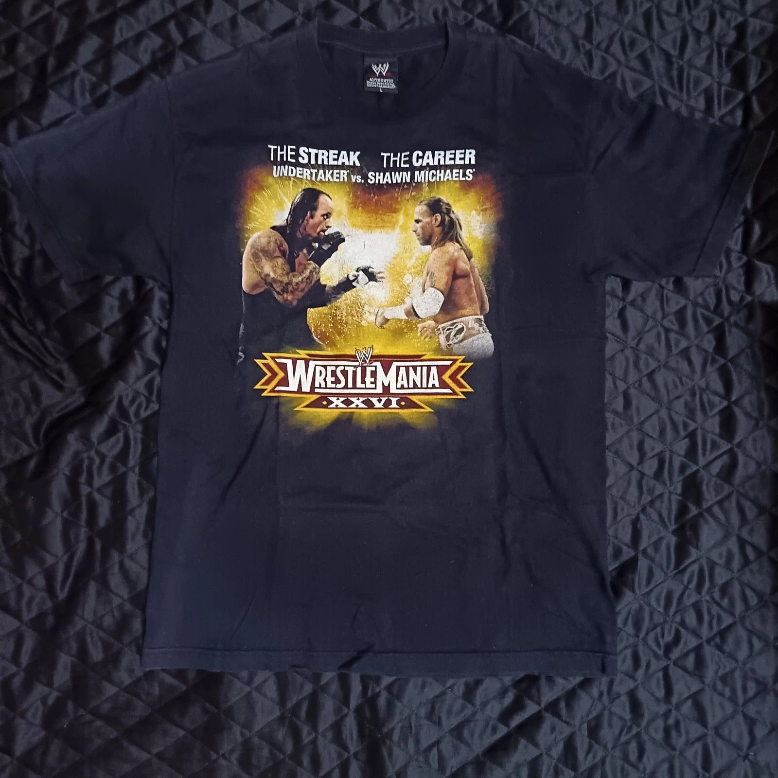 WWE WWE Wrestlemania XXVI 26 Undertaker Vintage Tee Size US L / EU 52-54 / 3 - 1 Thumbnail