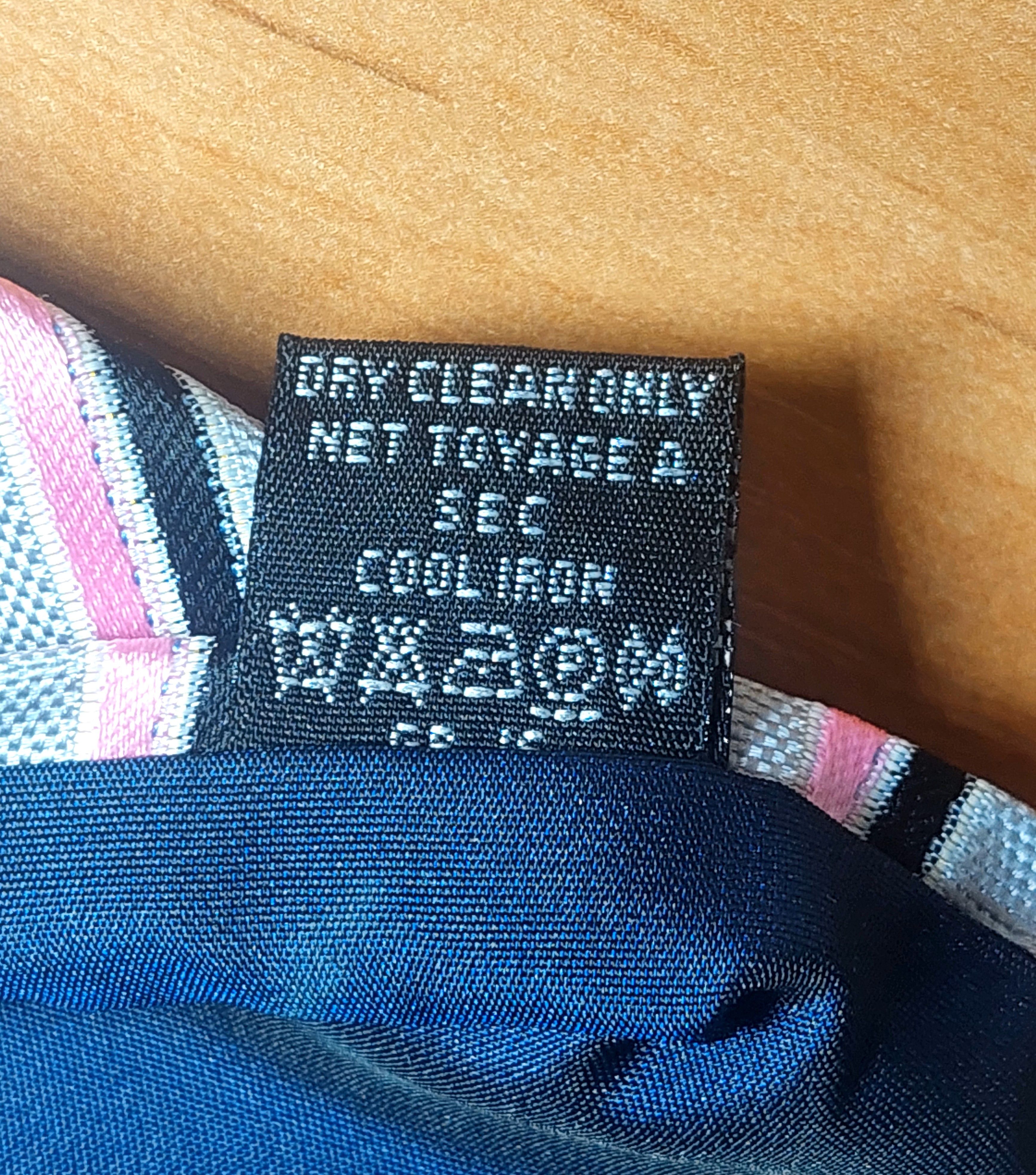 Ermenegildo Zegna Ermenegildo Zegna Silk Tie Gray Pink Diagonal Stripe Italy Size ONE SIZE - 12 Thumbnail