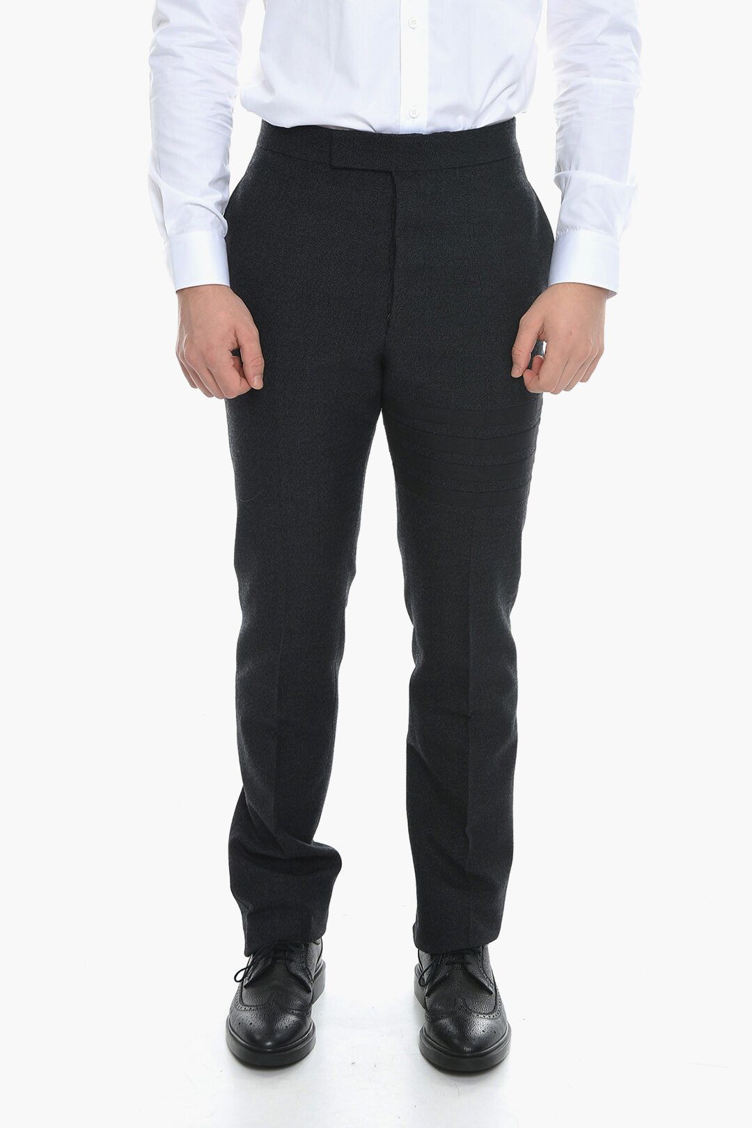 image of Thom Browne Og1Mm1223 Pant In Gray in Grey, Men's (Size 30)