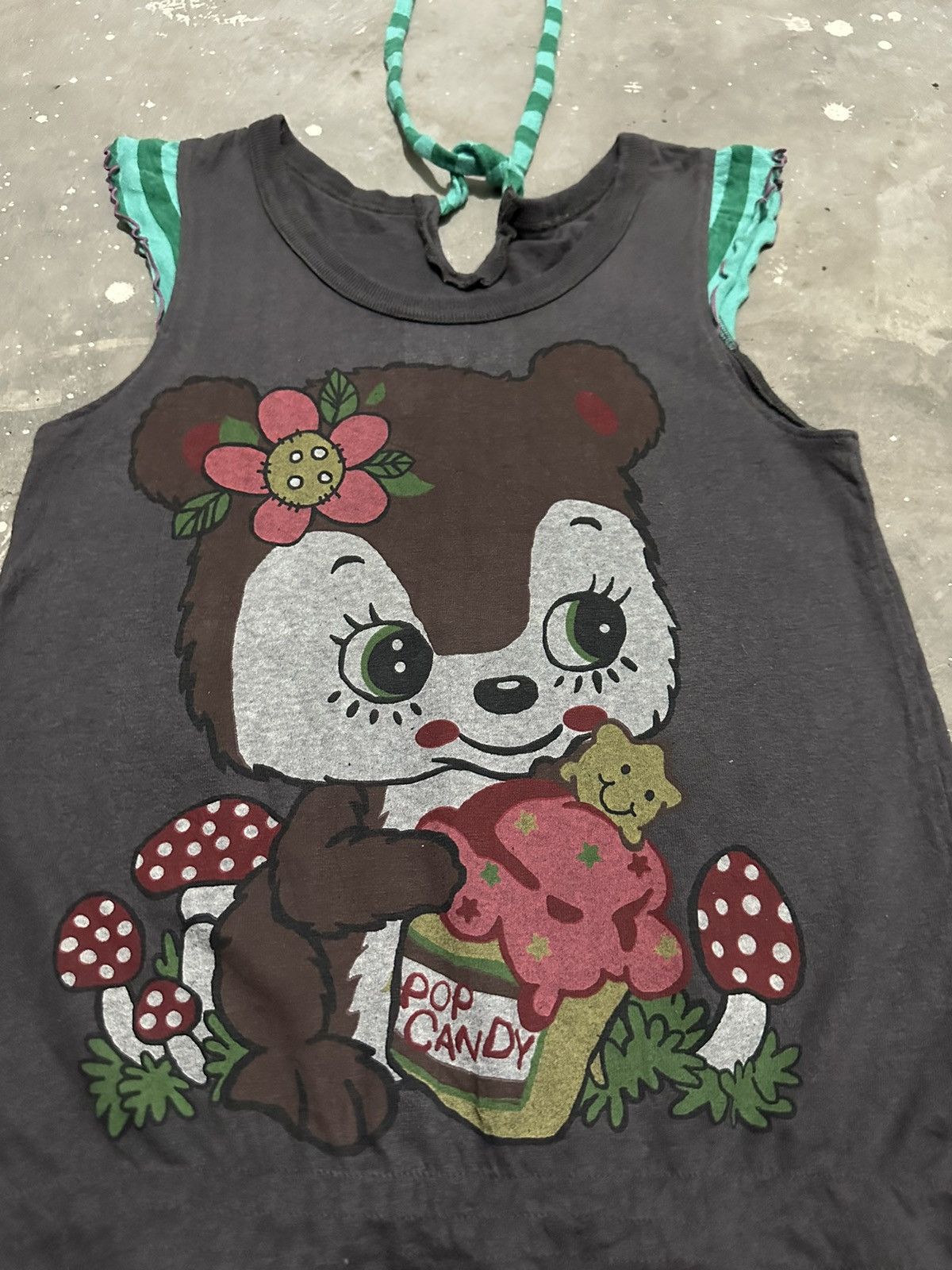Japanese Brand Grand Ground Cute Japanese Cartoon Sleeveless Size S / US 4 / IT 40 - 7 Thumbnail