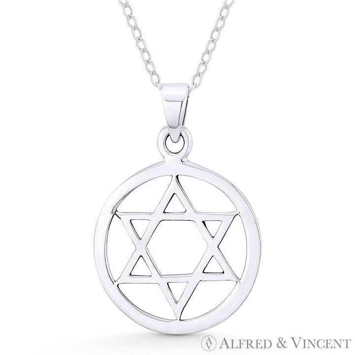 Other Star of David / Jewish Magen Charm & Circle Pendant Size ONE SIZE - 1 Preview